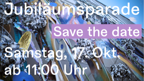 Jubiläumsparade durch Neuhadern