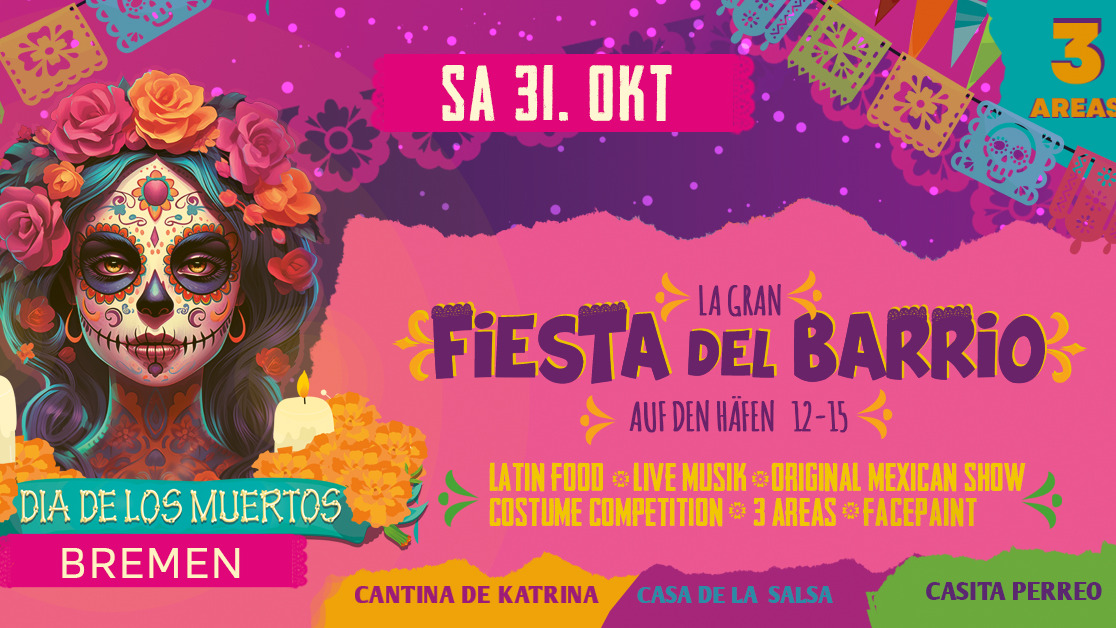Fiesta del Barrio - Dia de los Muertos