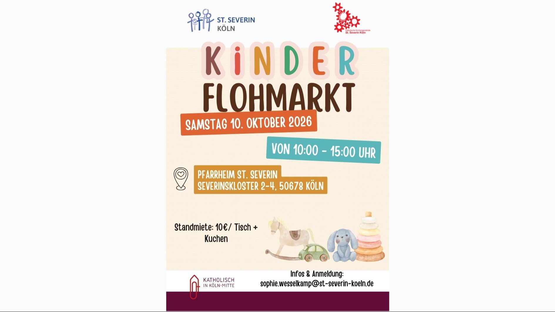 Kinderflohmarkt St. Severin