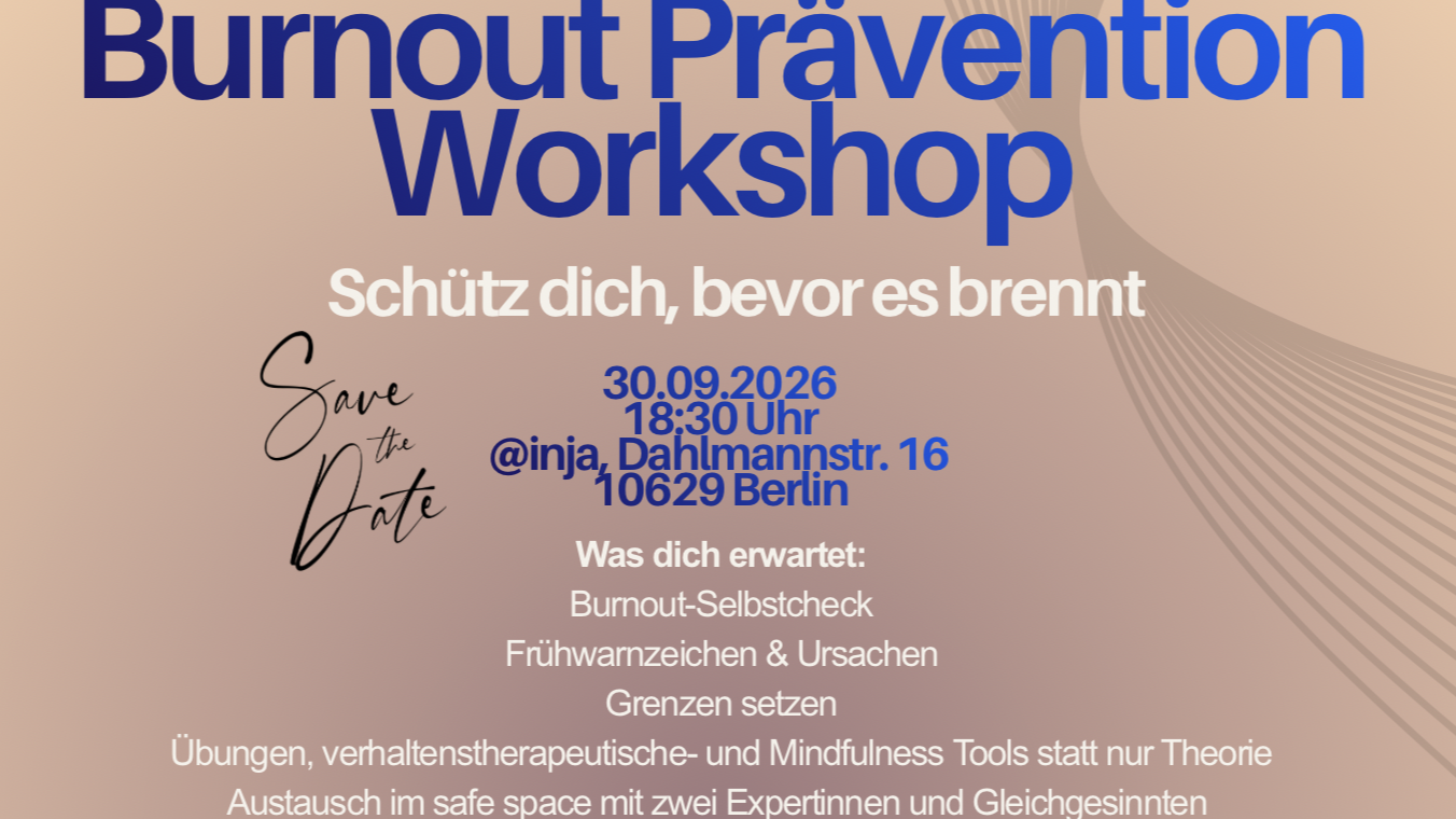 Burnout Prävention Workshop