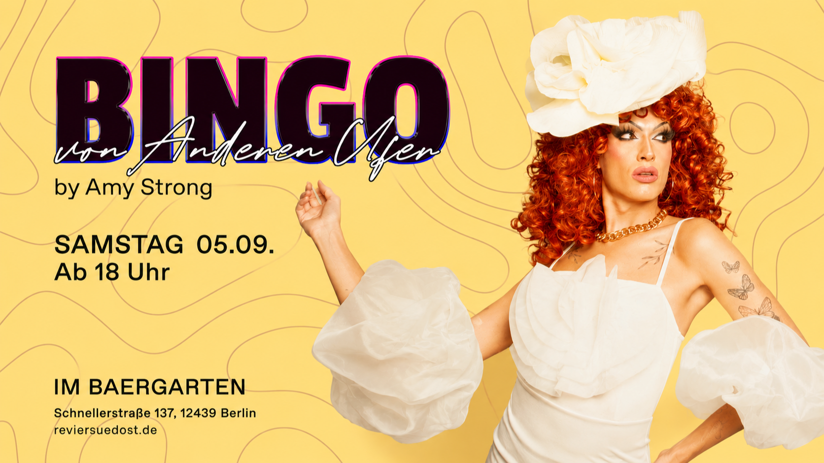 BINGO FROM THE OTHER SIDE with Amy Strong