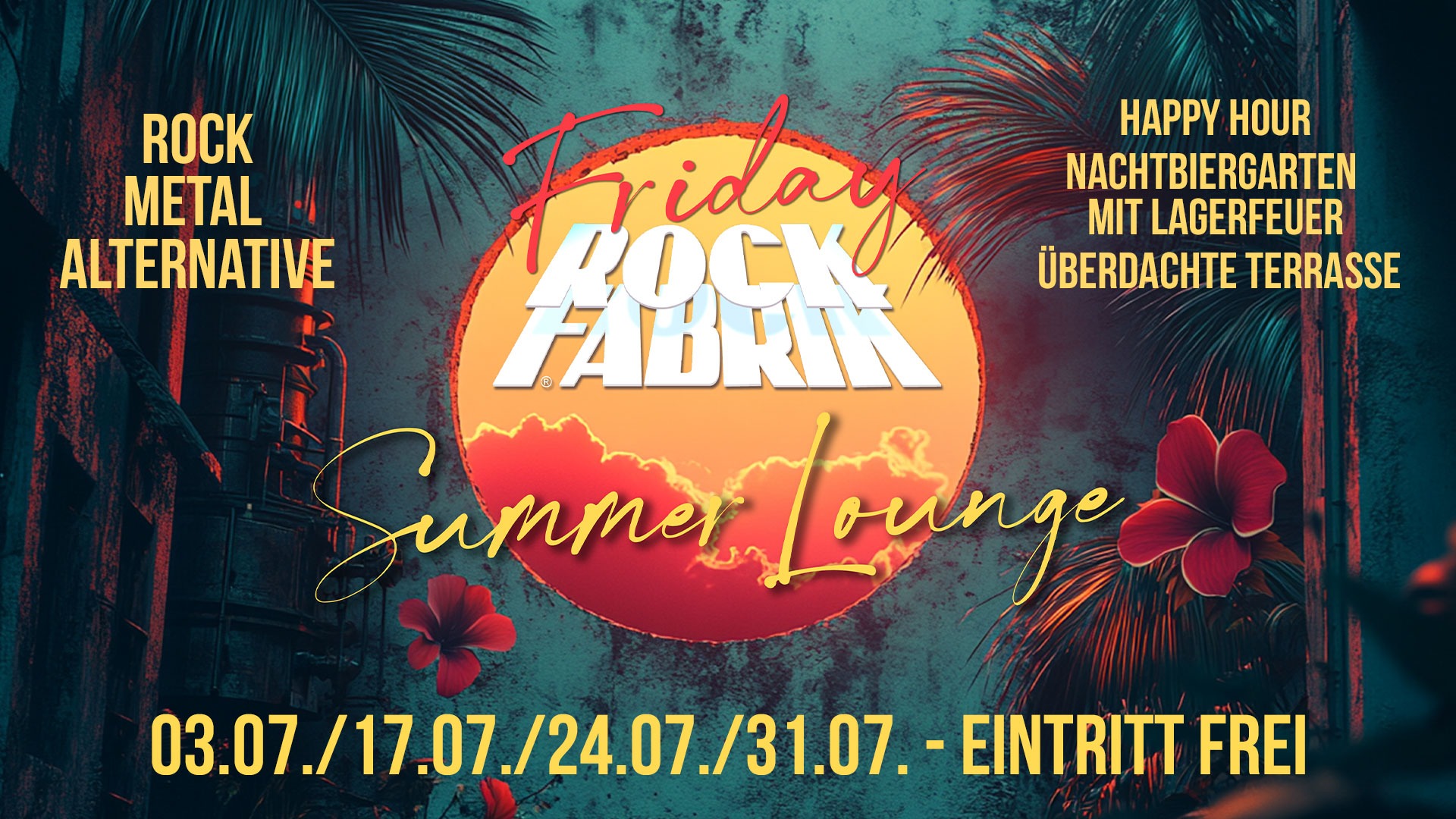ROFA FRIDAY SUMMER LOUNGE on 31.07.2026 in Augsburg - Rausgegangen