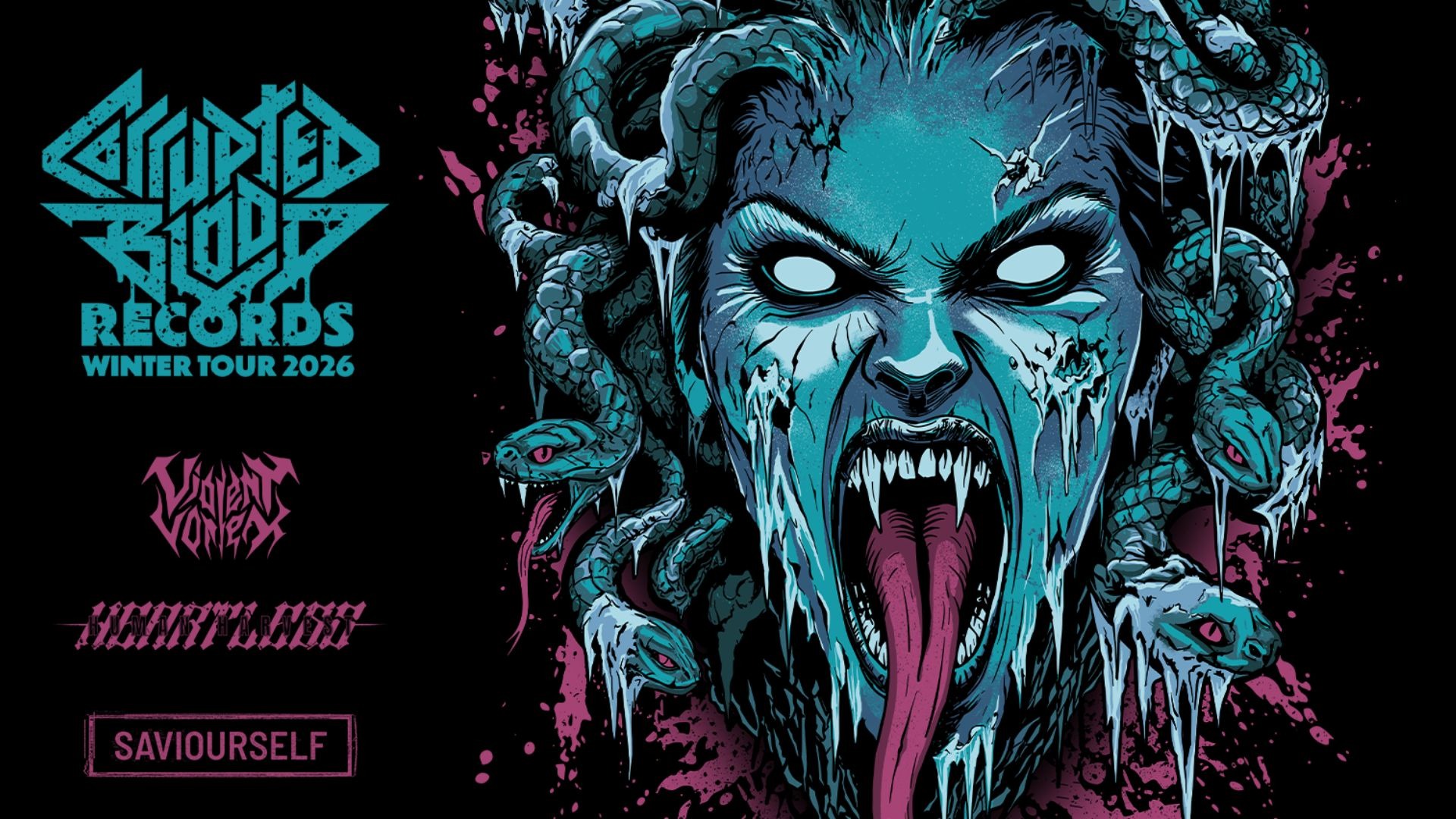 Corrupted Blood Records Winter Tour 2026 - Nachtleben Frankfurt