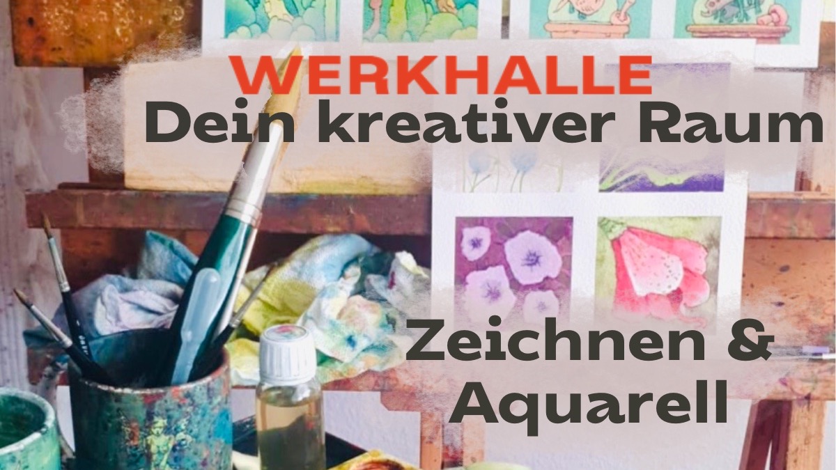 Dein kreativer Raum: Zeichnen und Aquarell // eine 5-teilige Kursreihe mit Michael — Otros · Köln