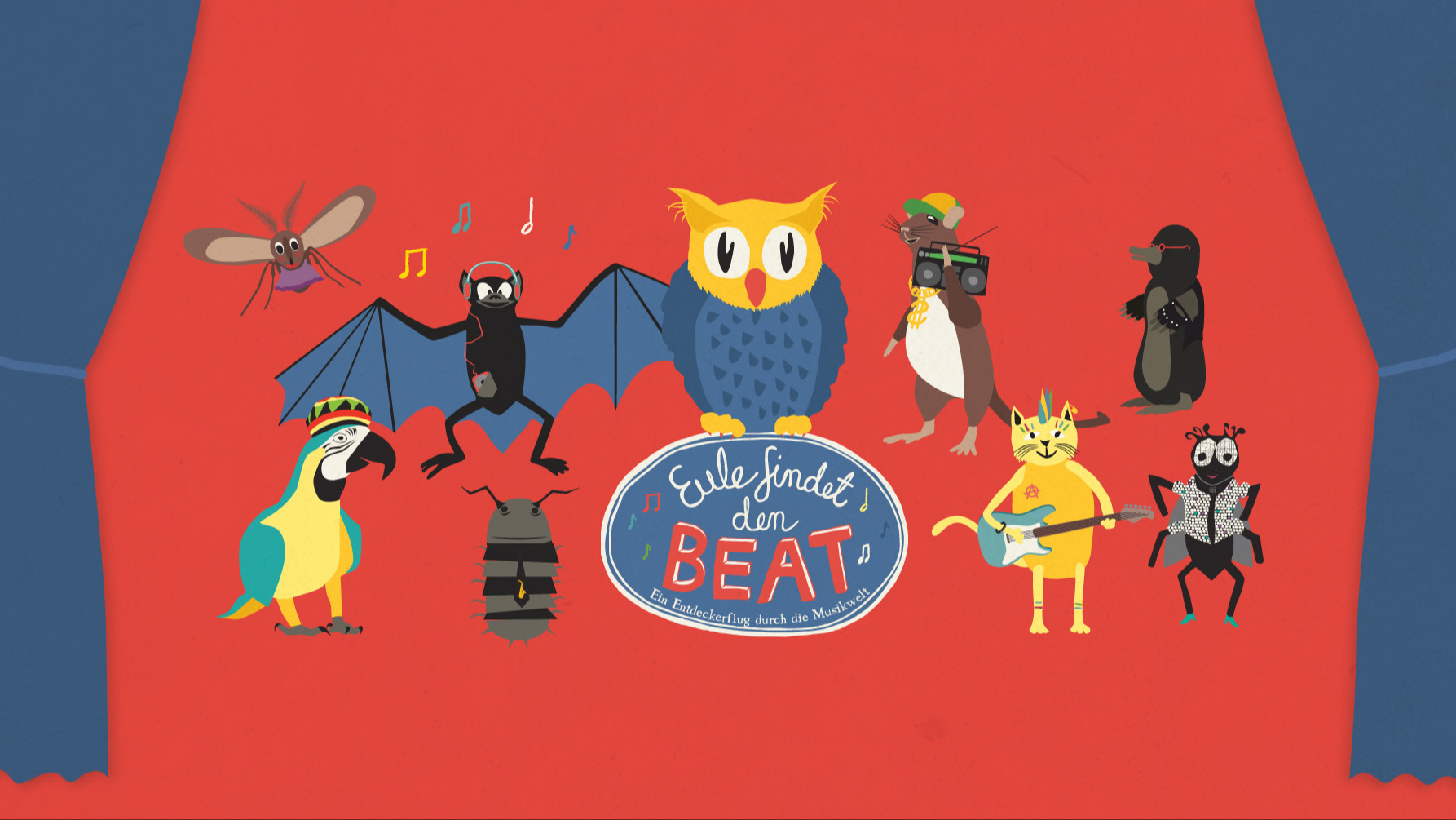 Eule findet den Beat
