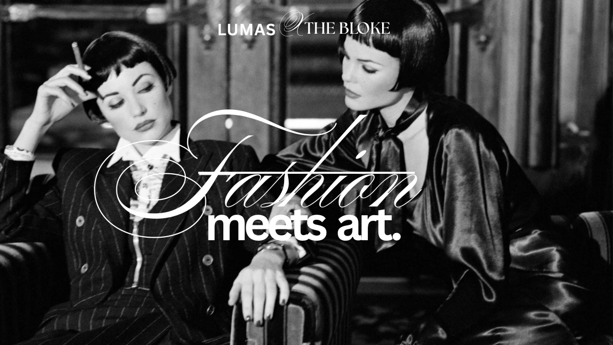 Fashion meets Art: LUMAS x THE BLOKE