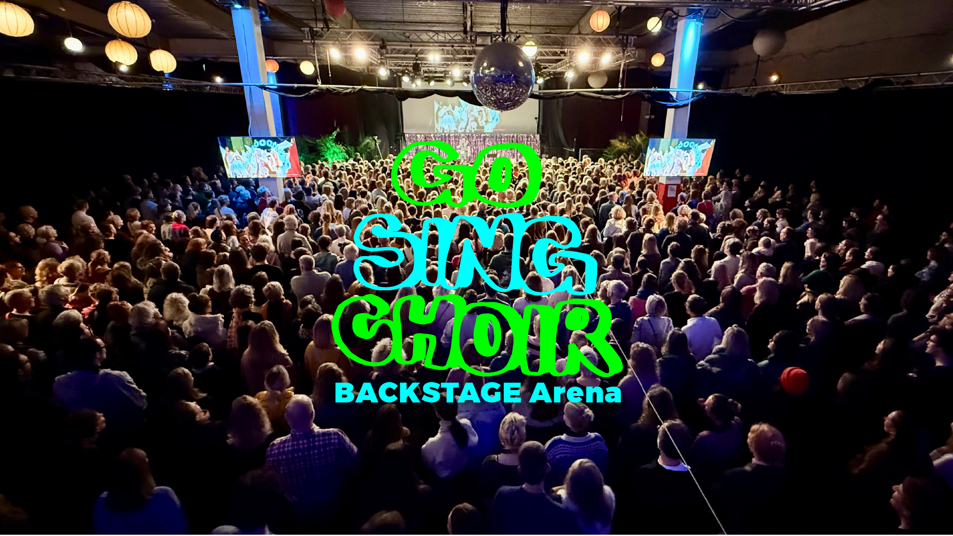 GO SING CHOIR in der Backstage Arena, München (11.10.)