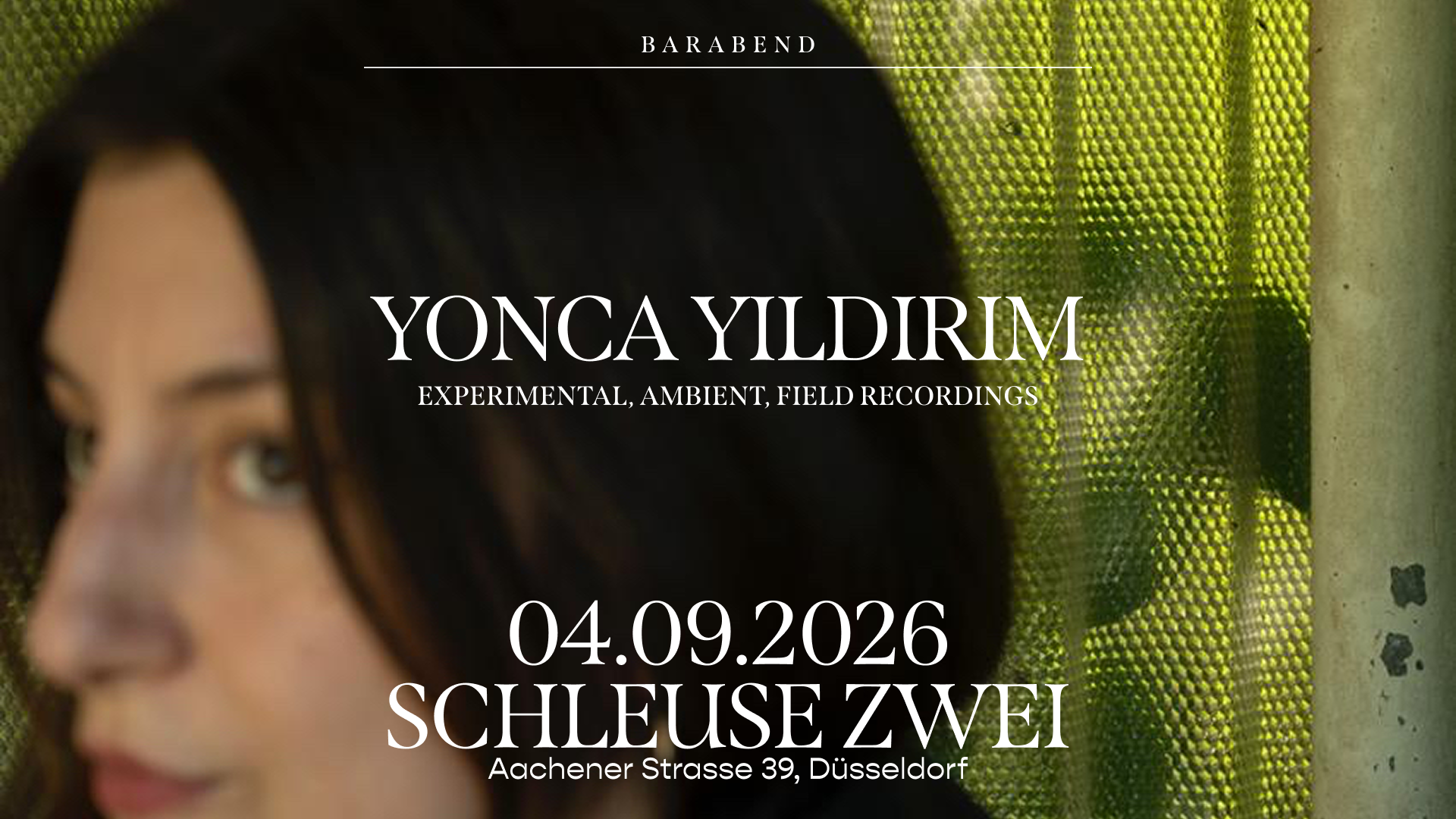 Barabend mit DJ-Set – Yonca Yildirim