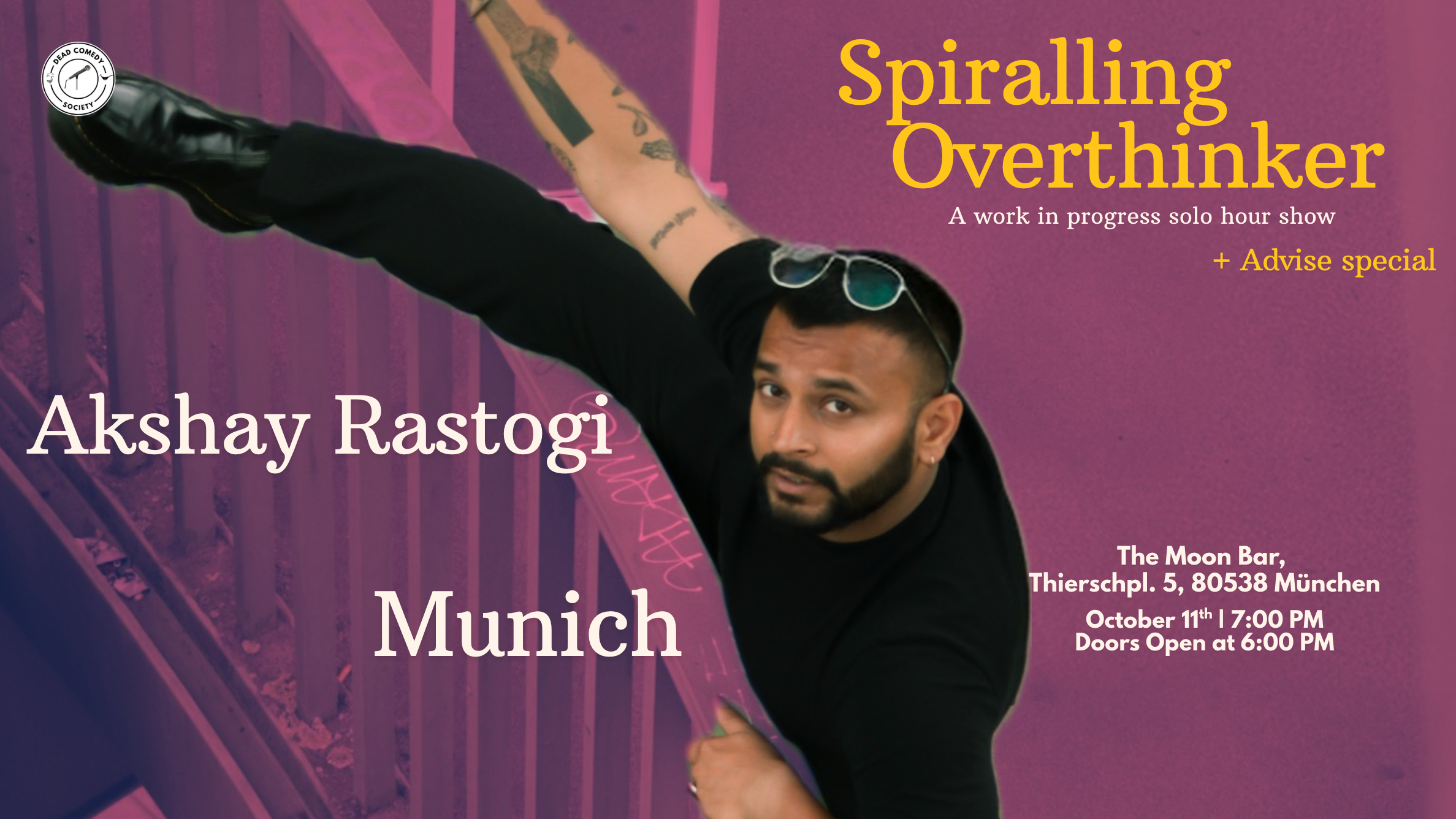 Akshay Rastogi (AK): Work In Progress (Solo Hour: English Comedy) | Munich