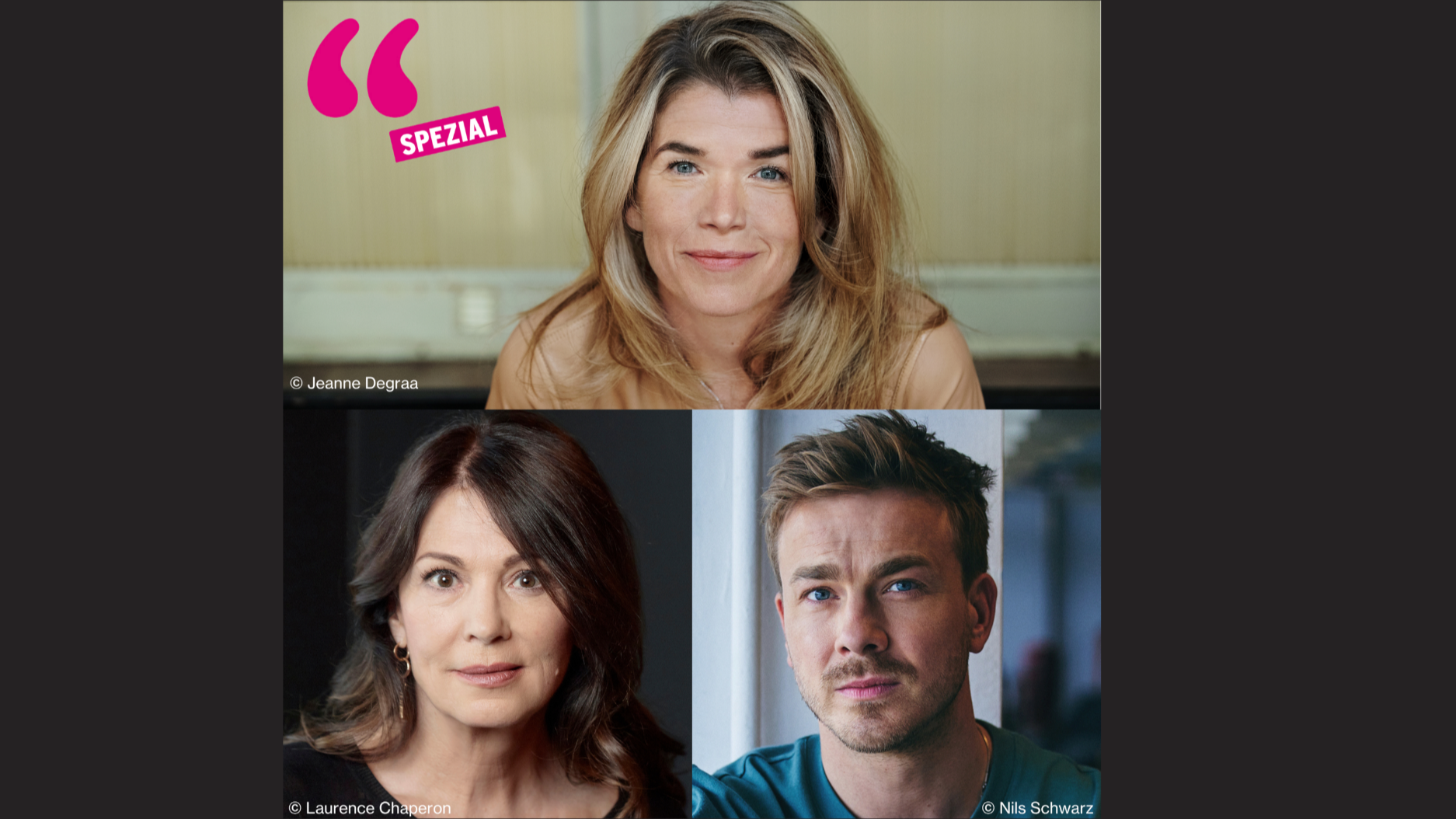 Diaries of Note. Mit Iris Berben, Anke Engelke und Albrecht Schuch