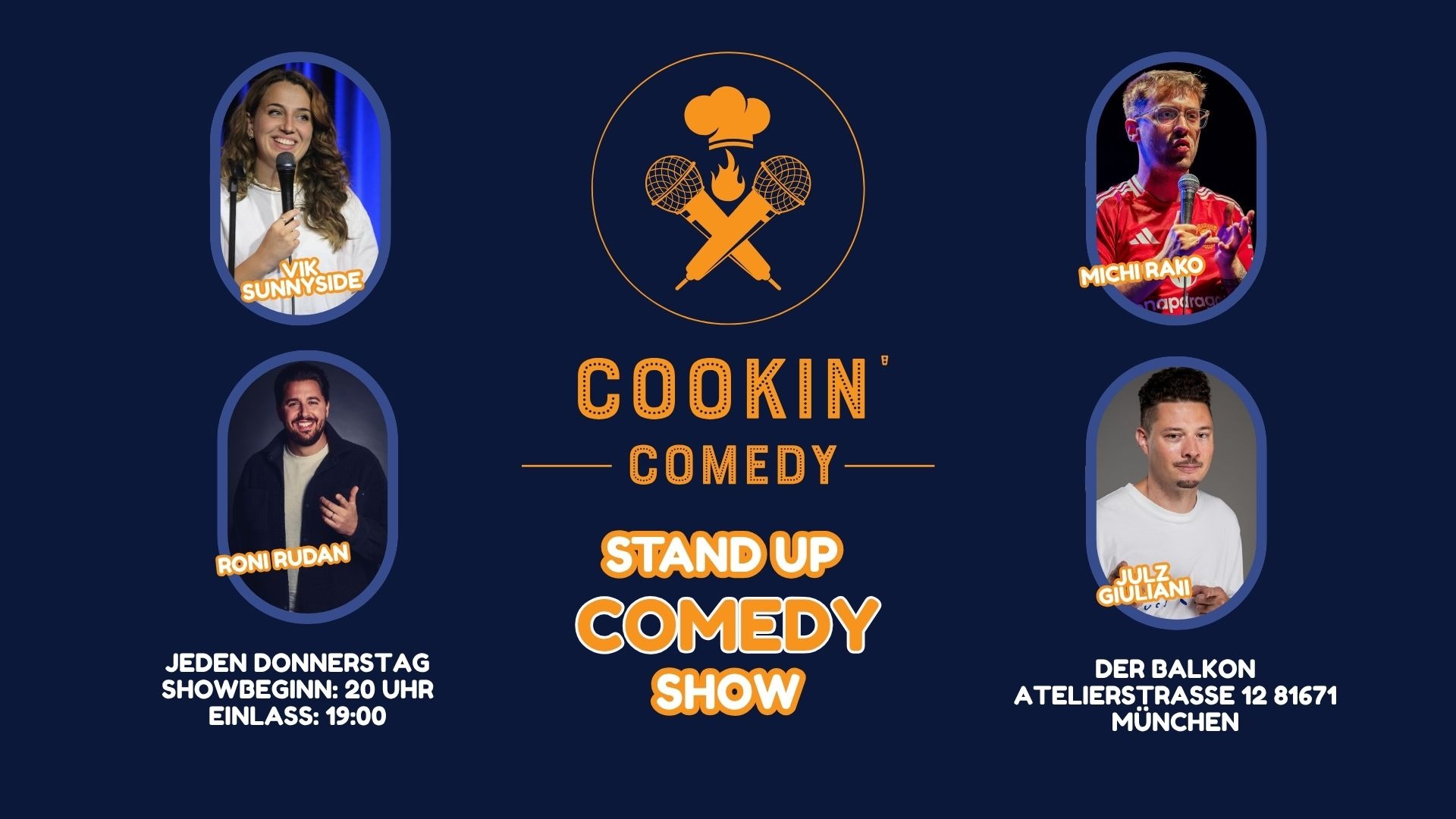 COOKIN' COMEDY - Stand Up Comedy Show