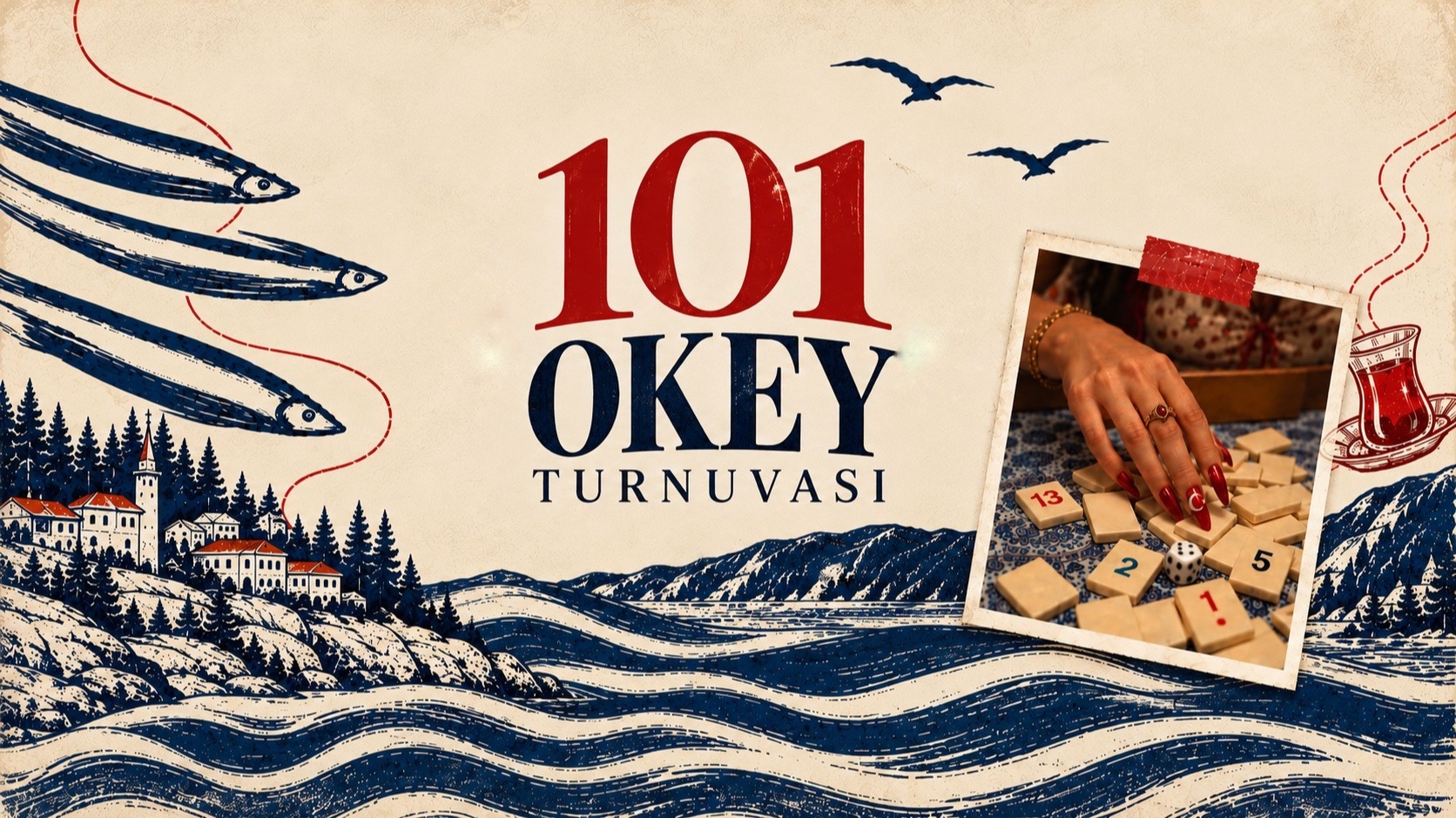 101 OKEY TURNUVASI GIRGIR EVENT ☕️🐟