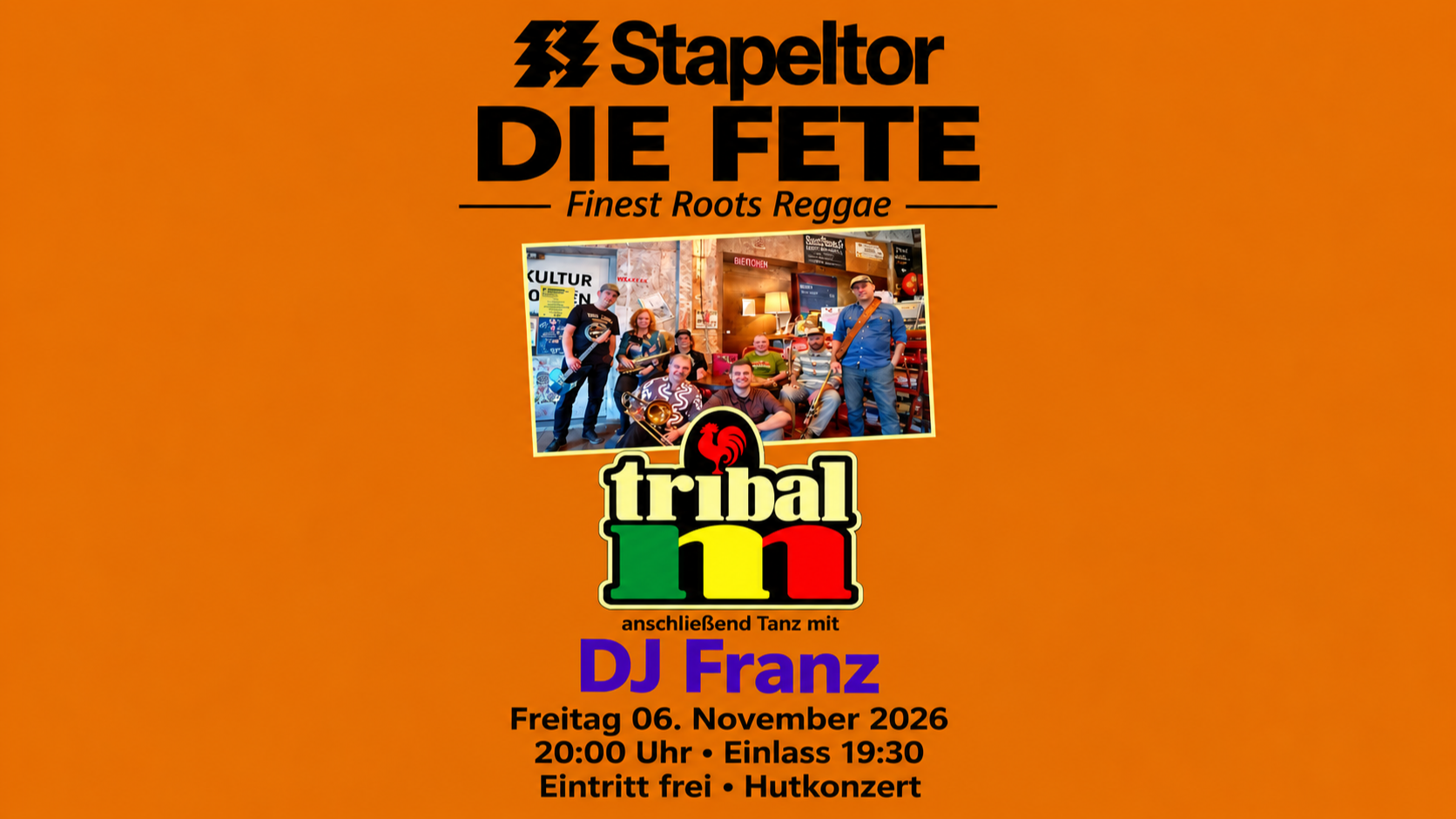 Die Fete mit Tribal-M und DJ Franz