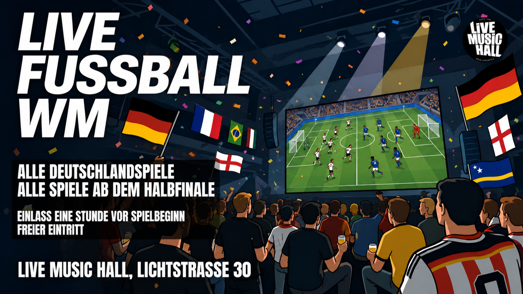 LIVE FUSSBALL WM 2026 | ALLE DEUTSCHLANDSPIELE | FREIER EINTRITT