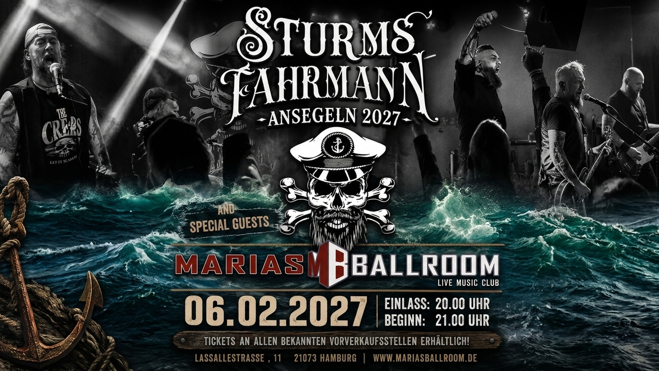 Sturms Fährmann // Ansegeln 2027 // Plus Special Guests