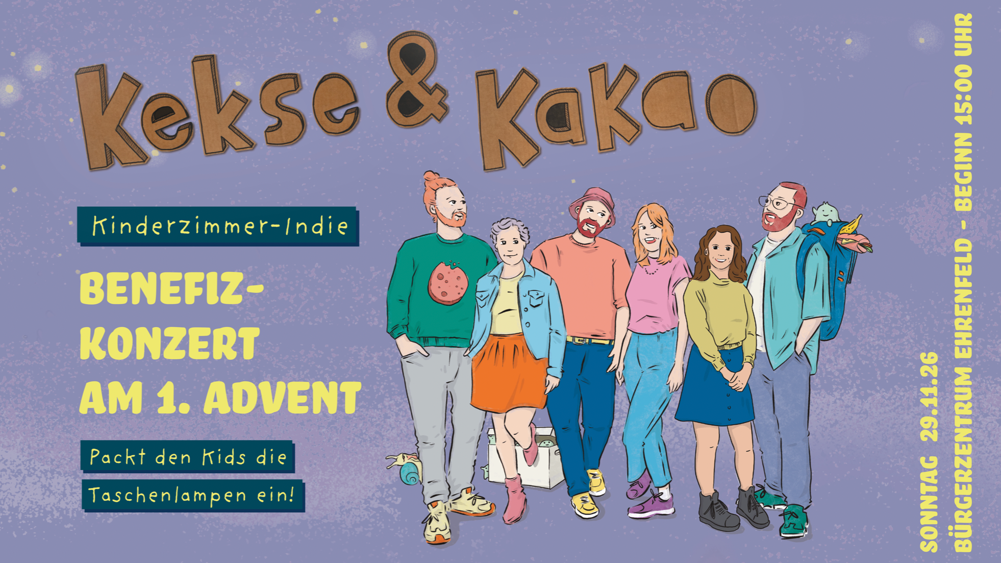 Kekse & Kakao - Benefizkonzert am 1. Advent