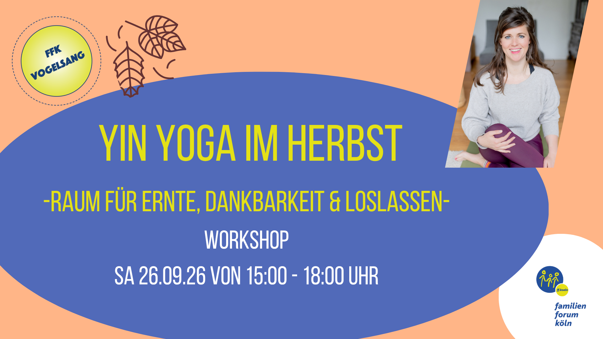 YIN YOGA IM HERBST - Raum für Ernte, Dankbarkeit & Loslassen