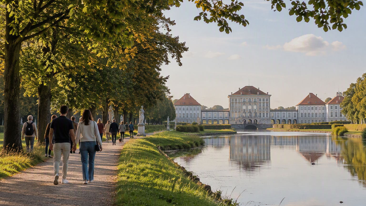 Entspannung im Münchner Herbst - Naturerleben in der Stadt