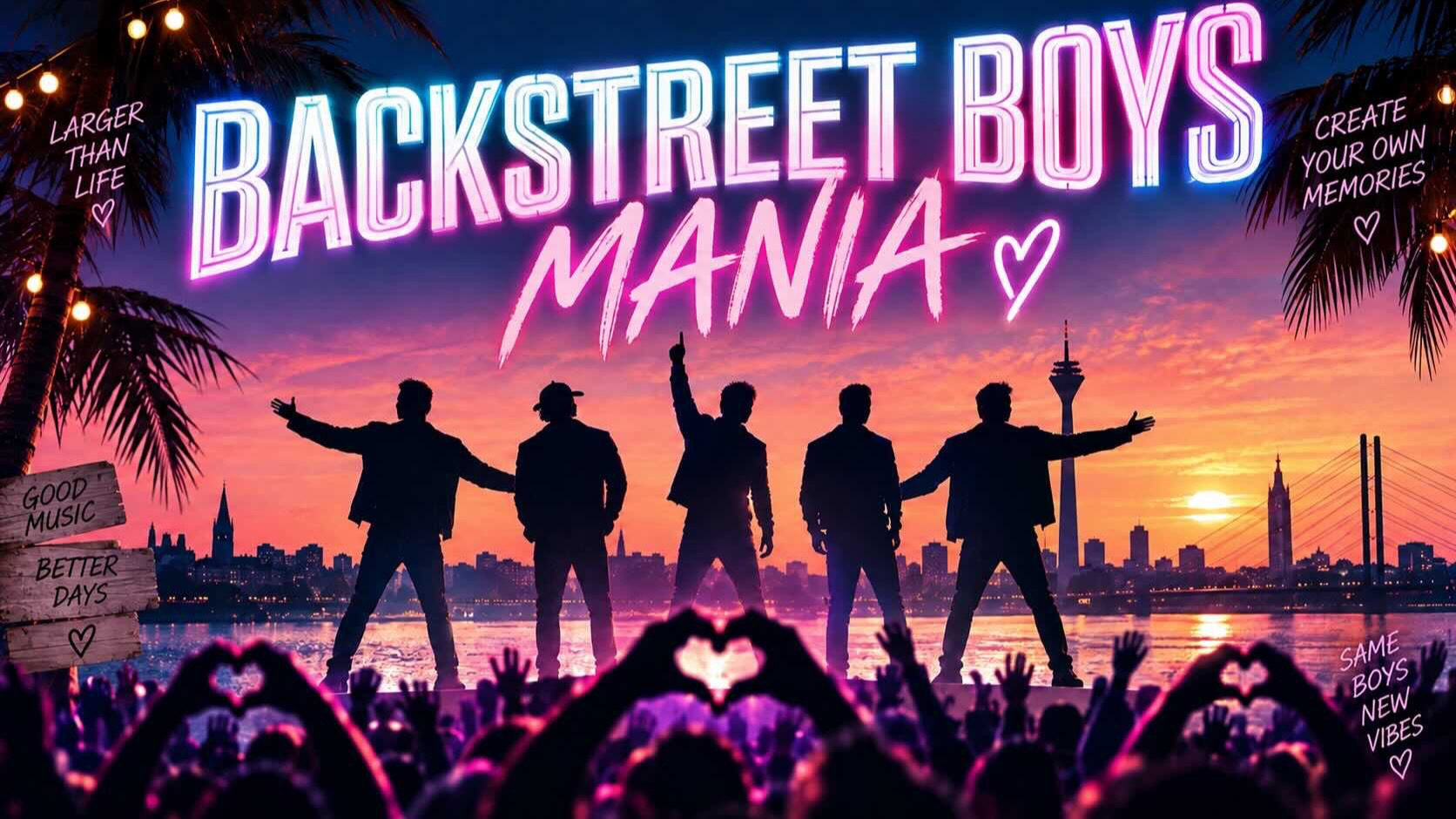 BACKSTREET BOYS MANIA - das große Boyband-Special am Stadtstrand