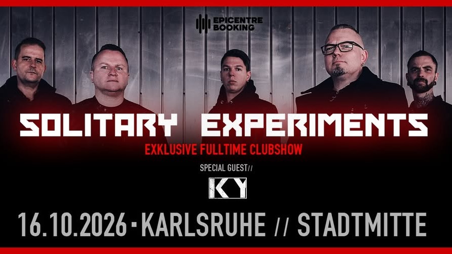 Solitary Experiments live // Special Guest: KY