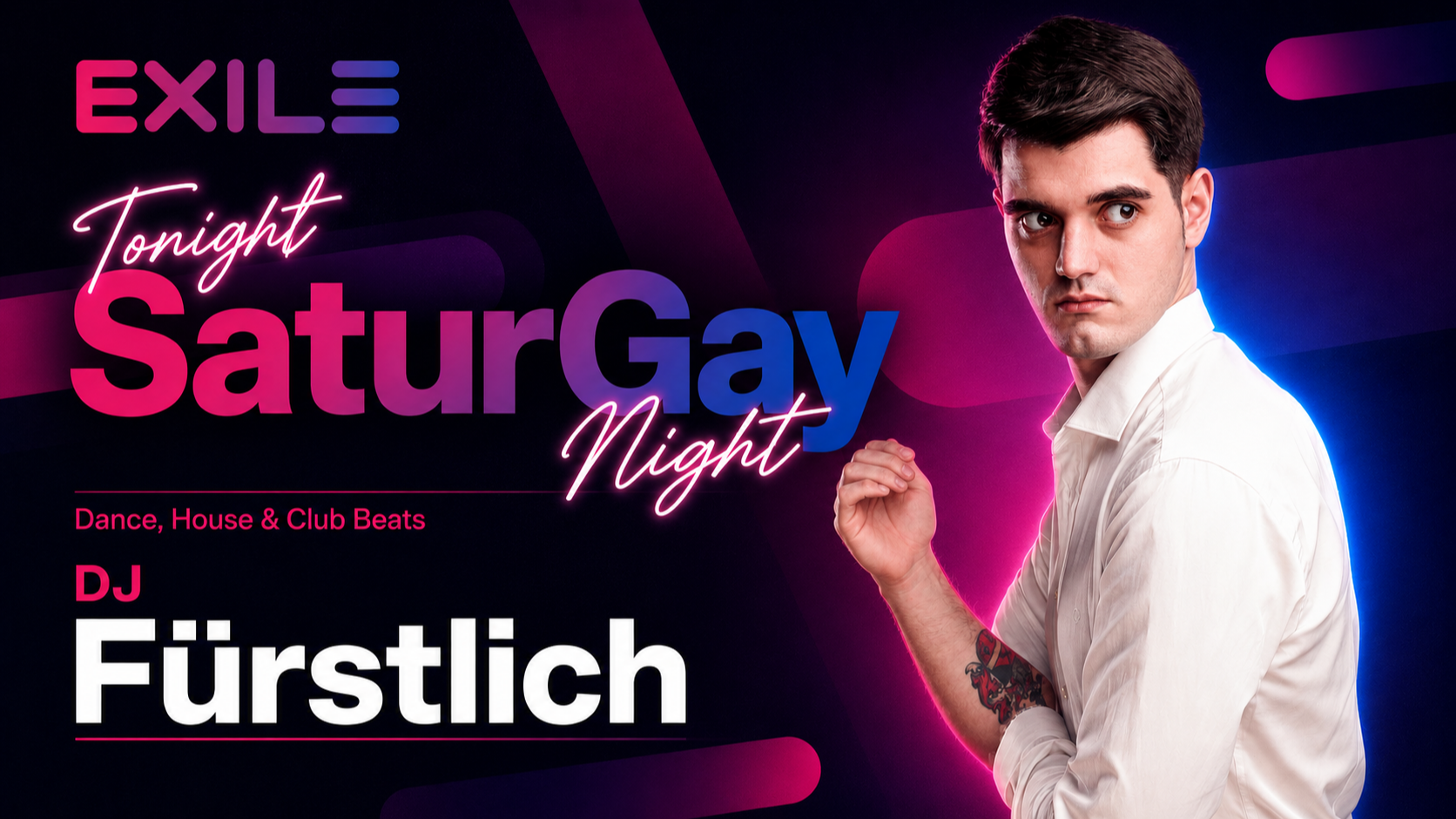 SaturGay Night with DJ Fürstlich