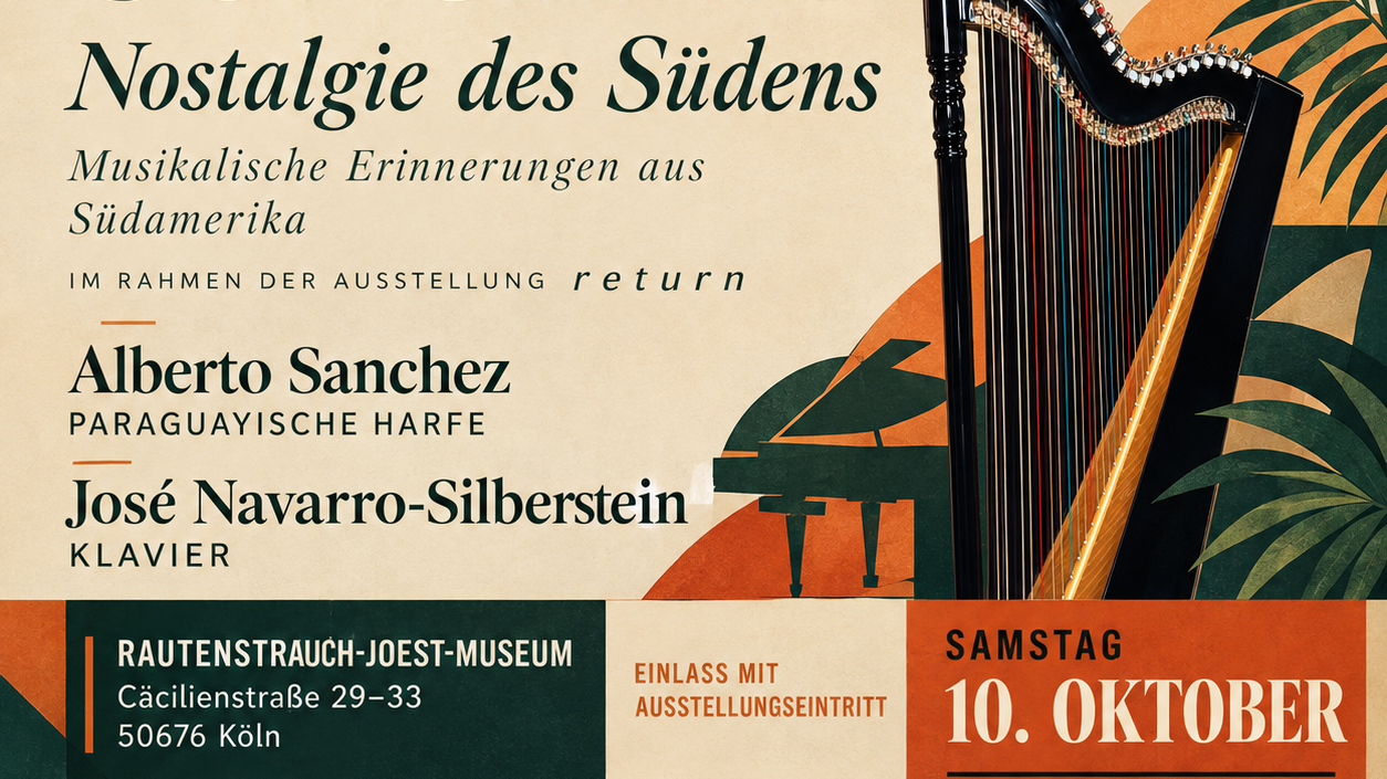 Nostalgie des Südens. Paraguayische Harfe & Klavier