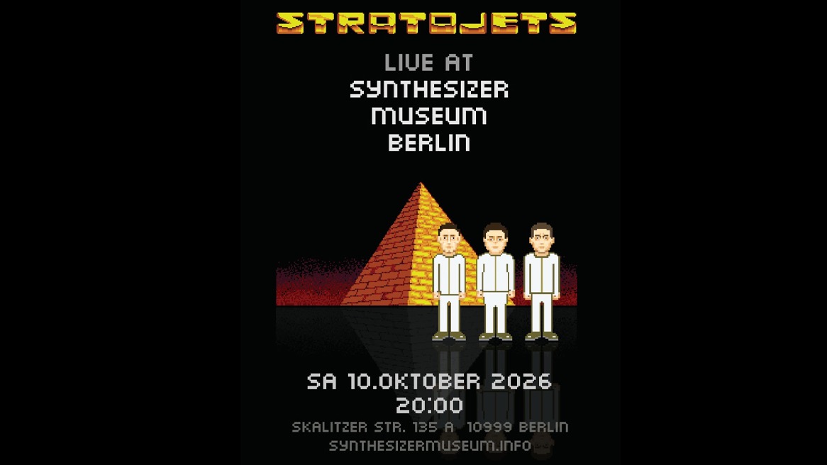 Stratojets live at Synthesizer Museum Berlin