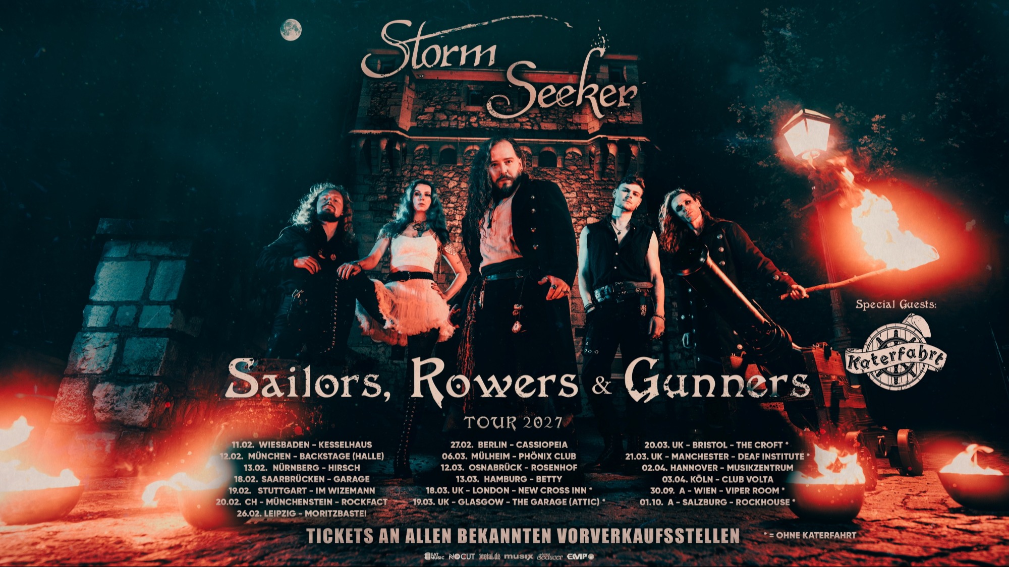 Sailors, Rowers & Gunners Tour 2027