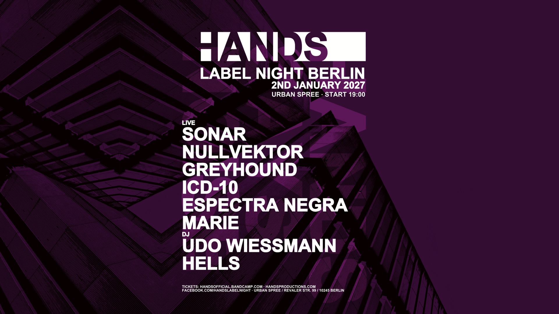 HANDS LABEL NIGHT BERLIN