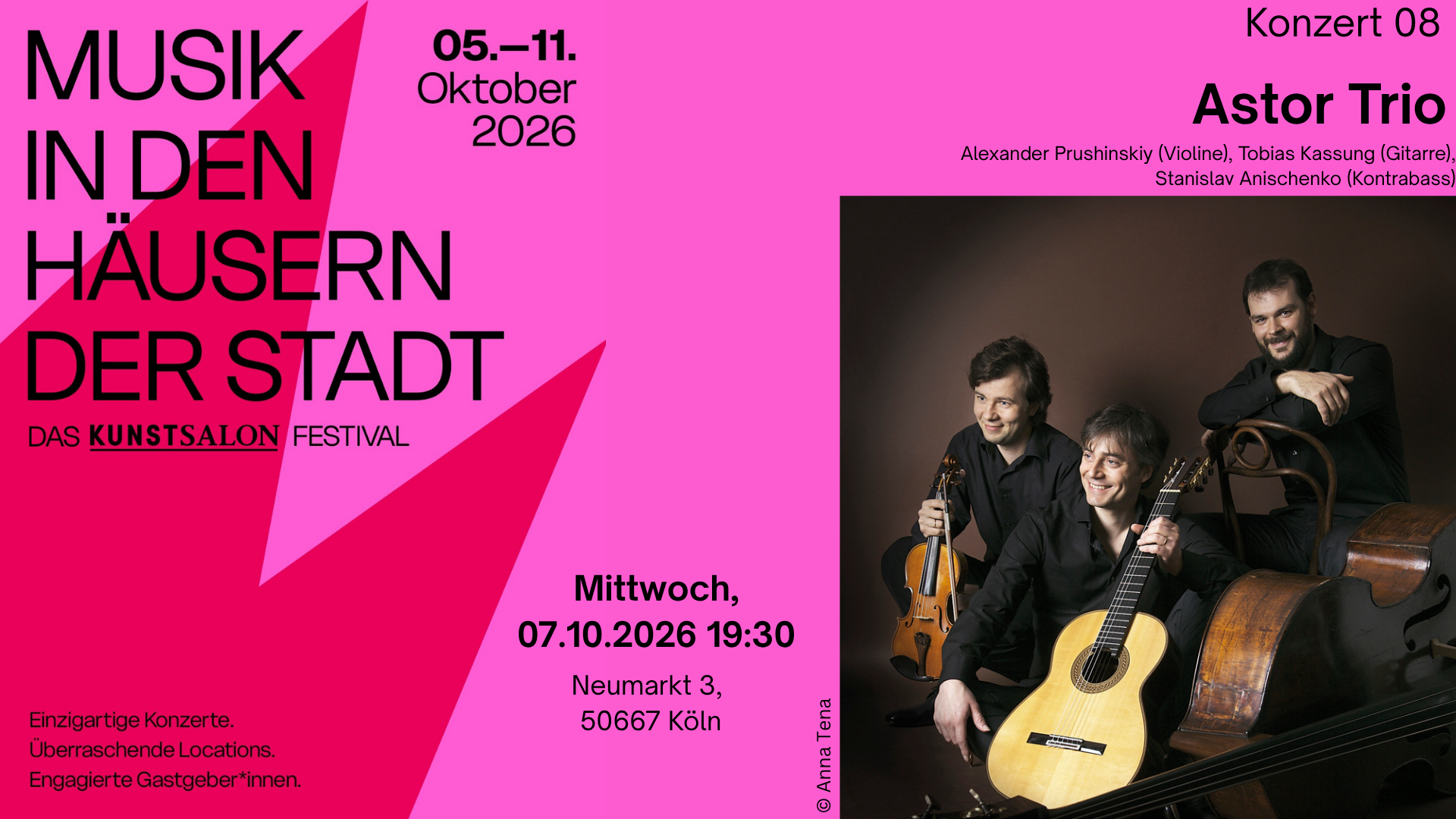 Astor Trio - Von Buenos Aires über Bach bis zum Broadway