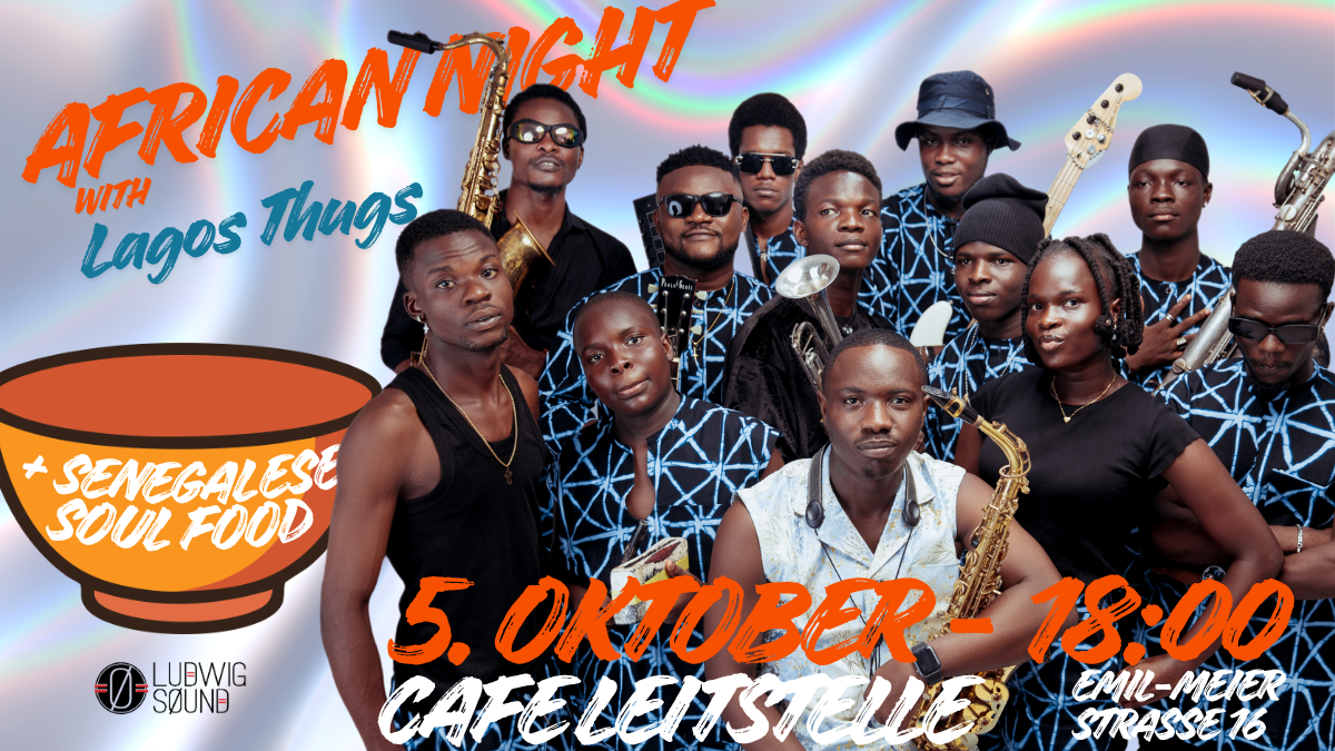 African Night /w Lagos Thugs (Nigeria) & Senegalese Soul Food