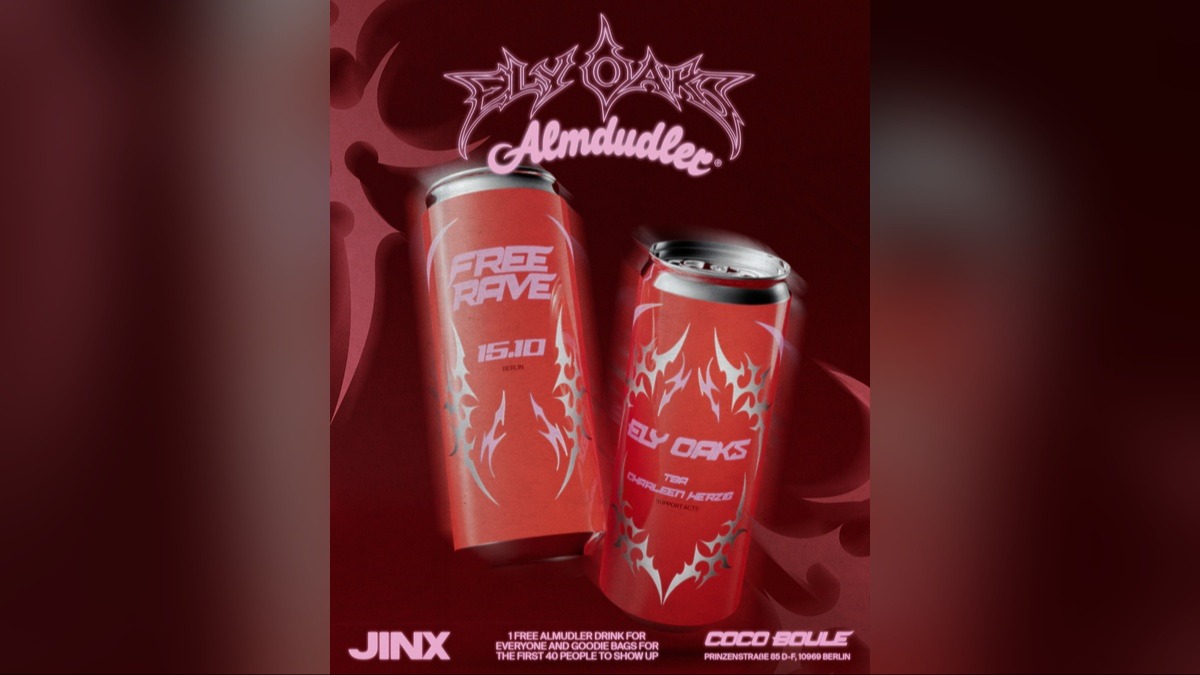 Free Rave Ely Oaks x Almdudler
