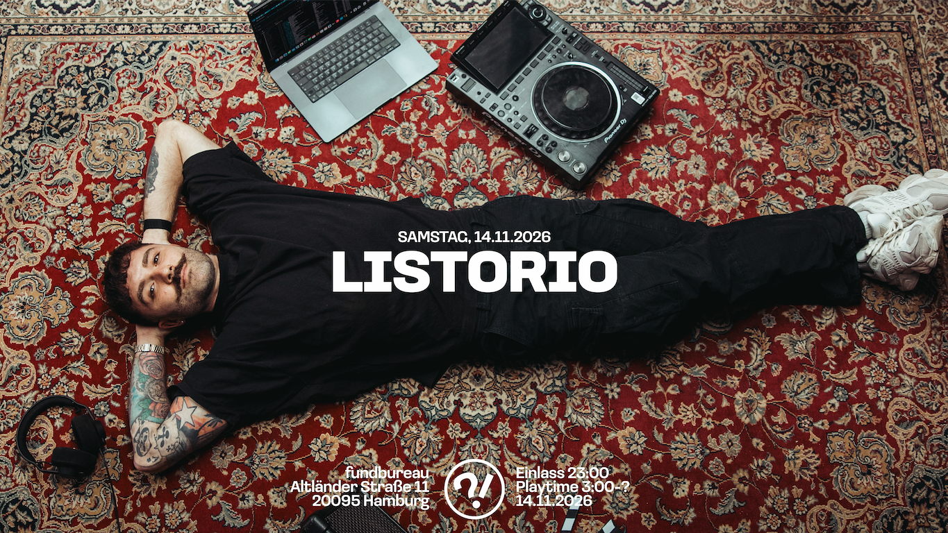 Flyer: LISTORIO // DJ SCHNÜRSCHUH // SVE ANL