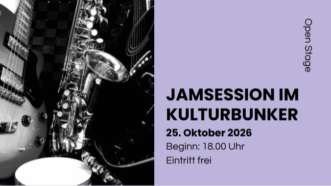 Jamsession im Kulturbunker // OPEN STAGE