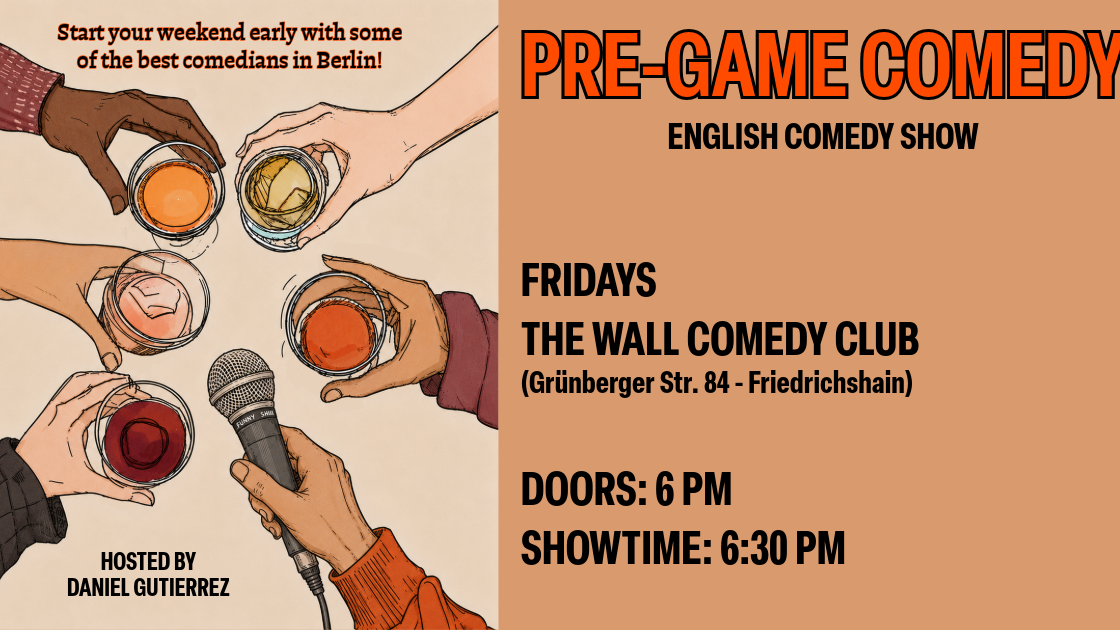 Pre-Game Comedy Show - English Comedy Show to kick off your…