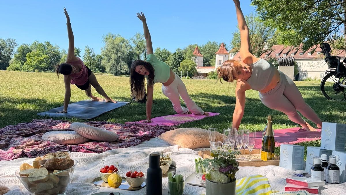 Balance Picknick mit Yoga & Kollagen Tasting