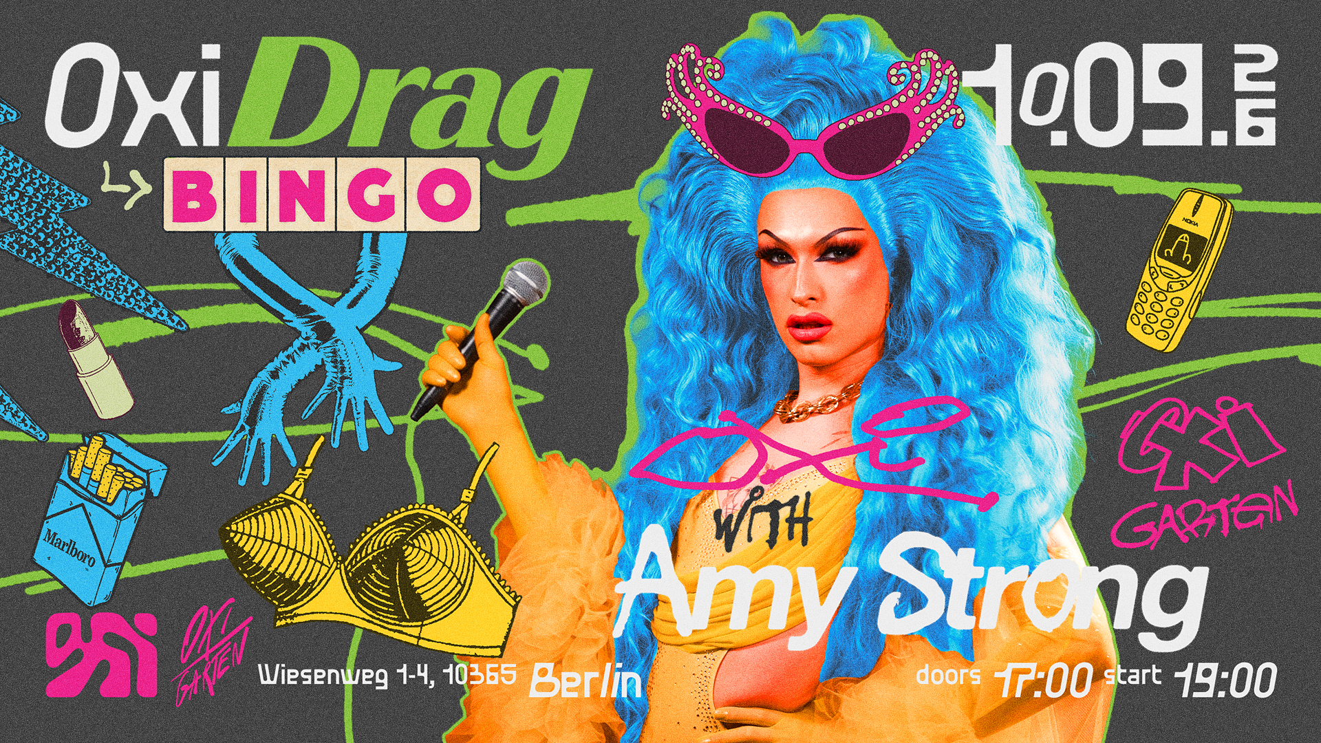 DRAG BINGO @OXI WITH AMY STRONG (FREE ENTRY)