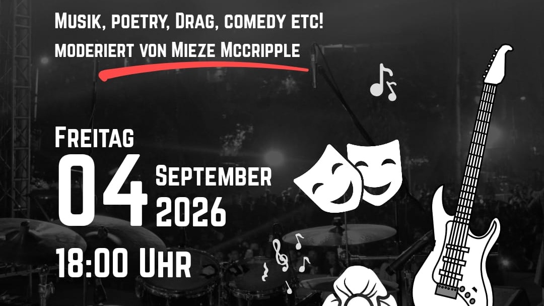 Open Stage für Kunst jeder Art!