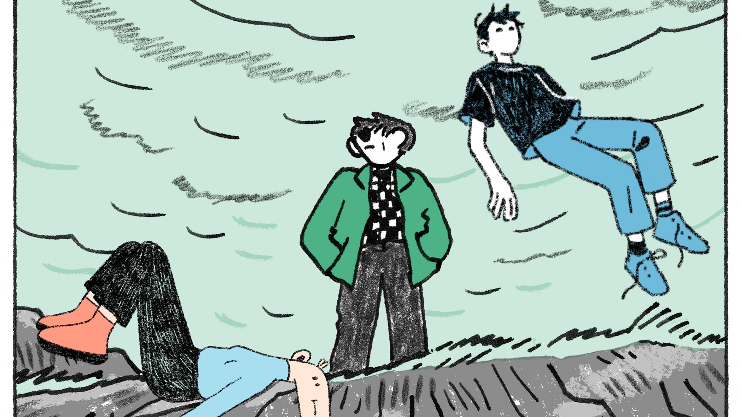 Comic Ausstellung "Bisschen lost" - Wiebke Bolduan (DE) • Madita Schwenke (DE) • Nele Jongeling (DE)