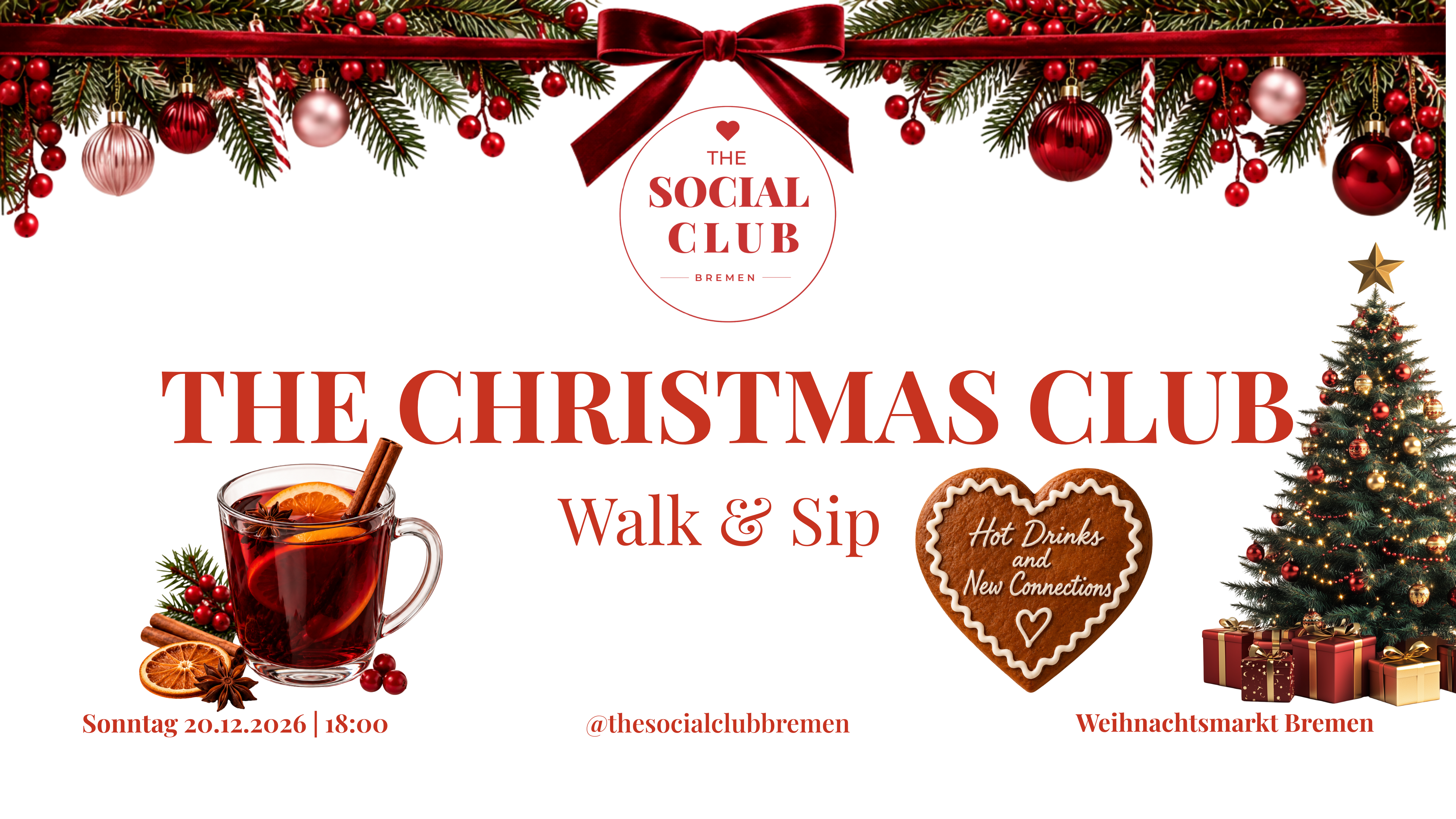 The Christmas Club - Walk & Sip