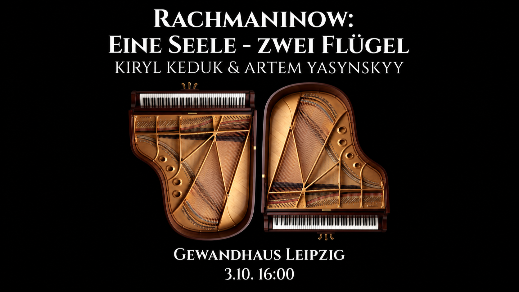 Rachmaninow: Eine Seele - zwei Flügel