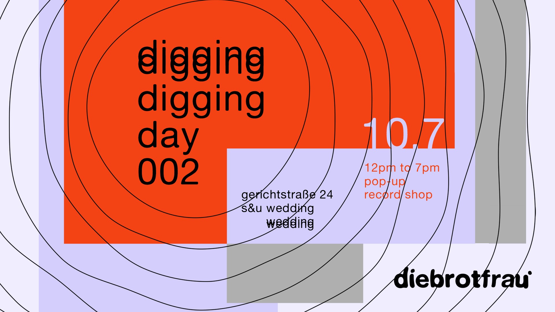 Digging Day 002 ‒ Pop-up Record Shop