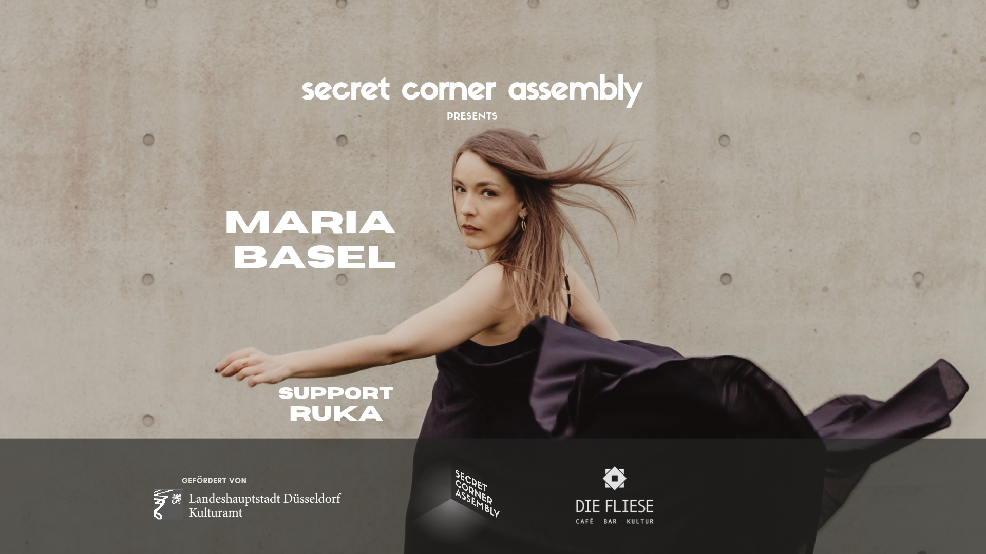 Maria Basel (Support: Ruka) presented by Secret Corner Assembly