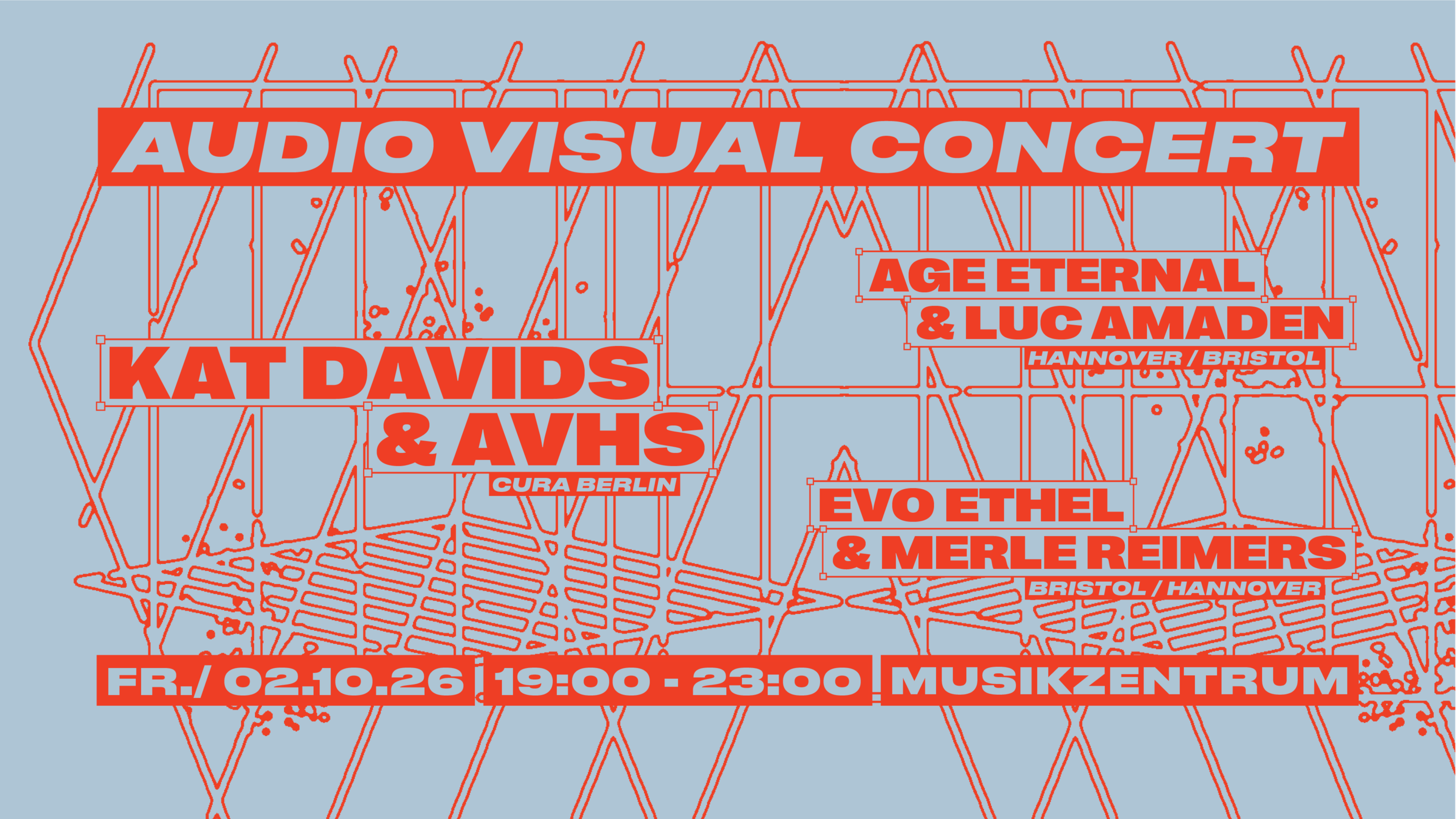 AUDIO VISUAL CONCERT: KAT DAVIDS, AGE ETERNAL, EVO ETHER & more