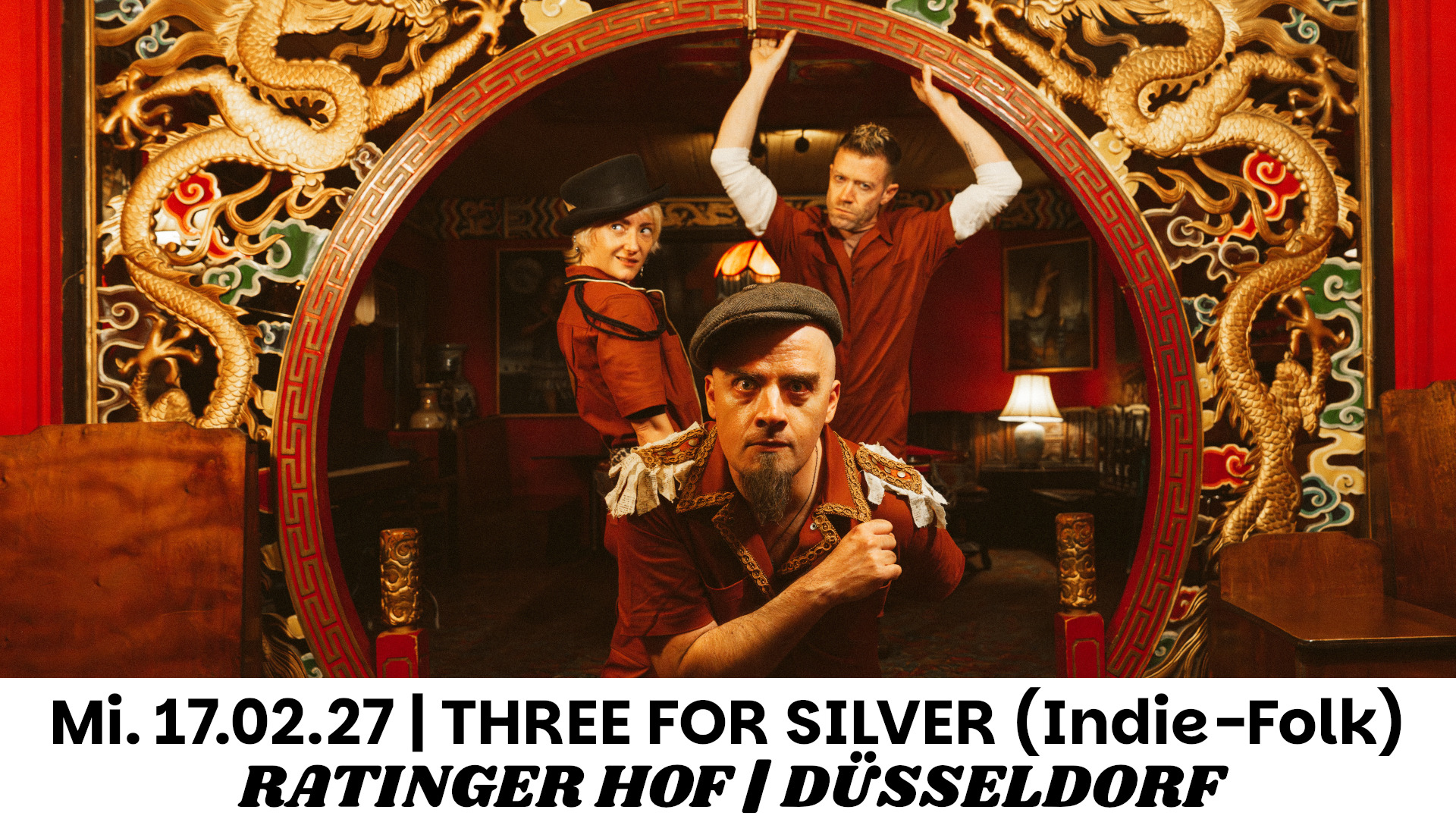 THREE FOR SILVER (Indie-Folk)
