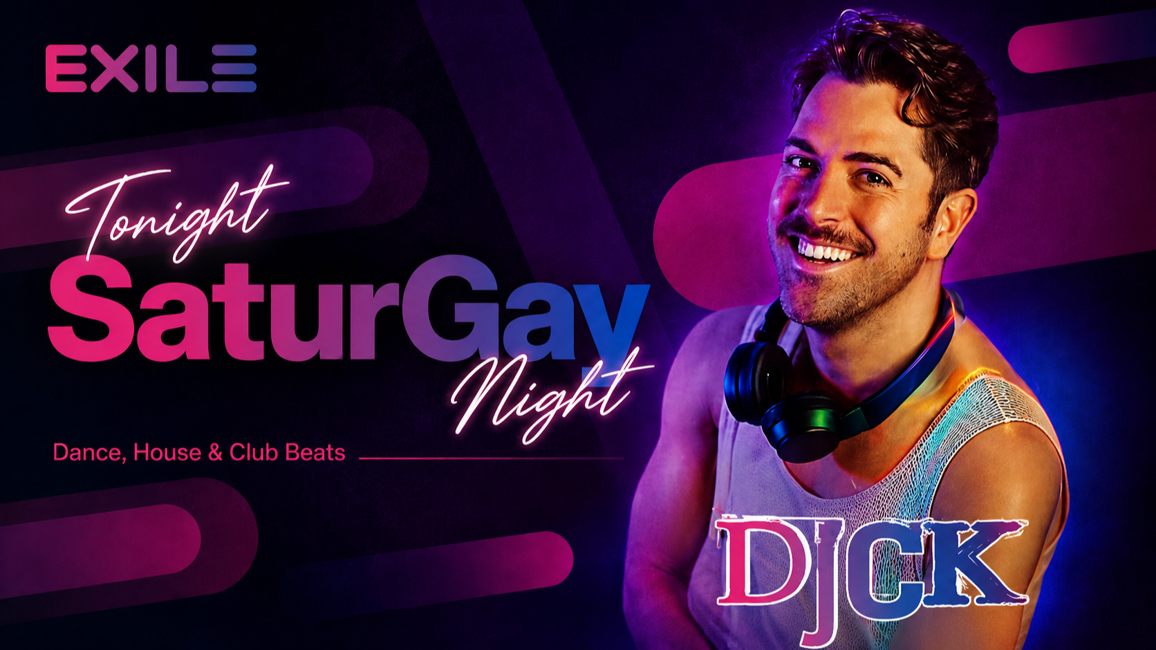 SaturGay Night mit DjCK
