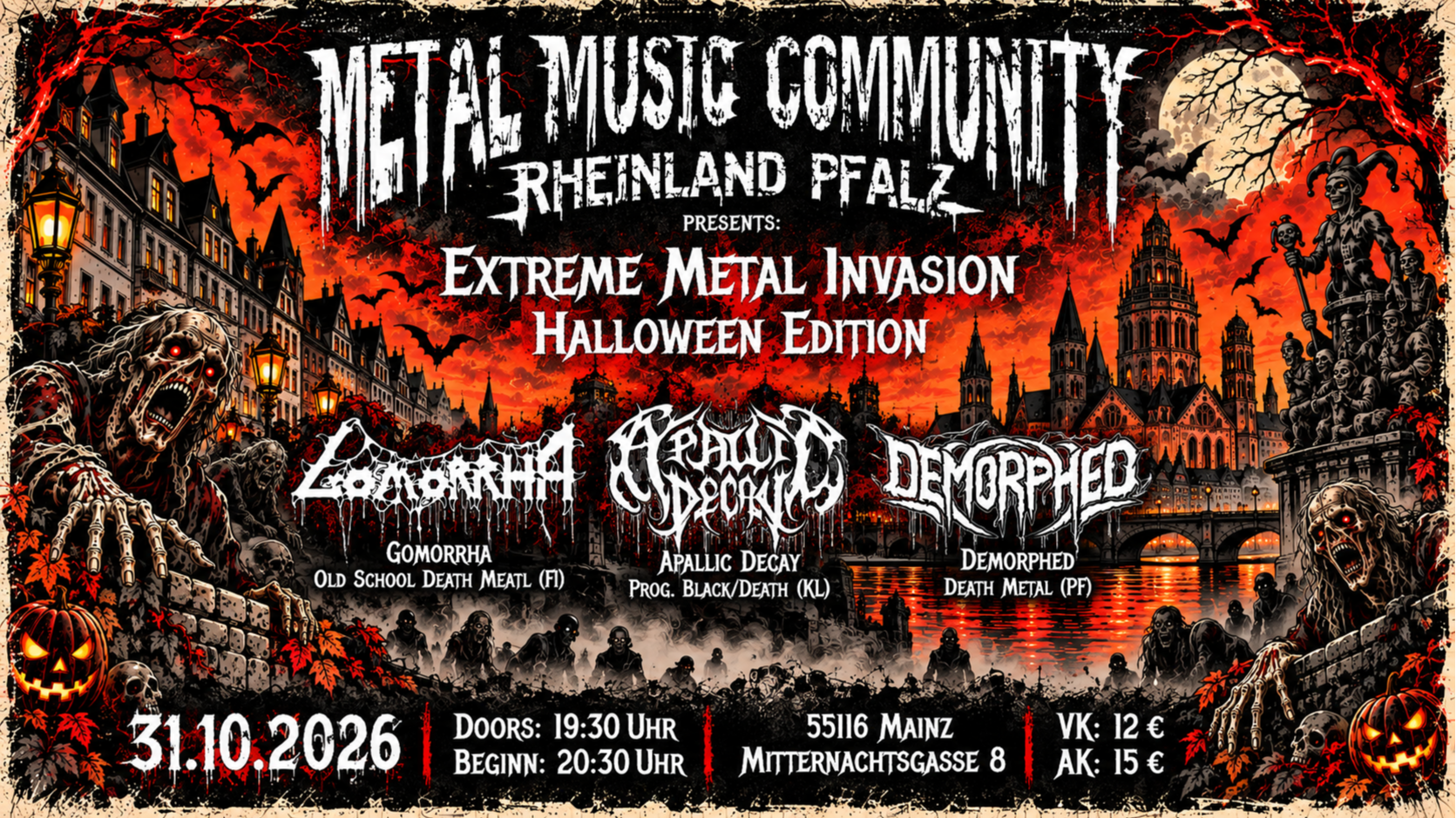 Extreme Metal Invasion - Halloween Edition