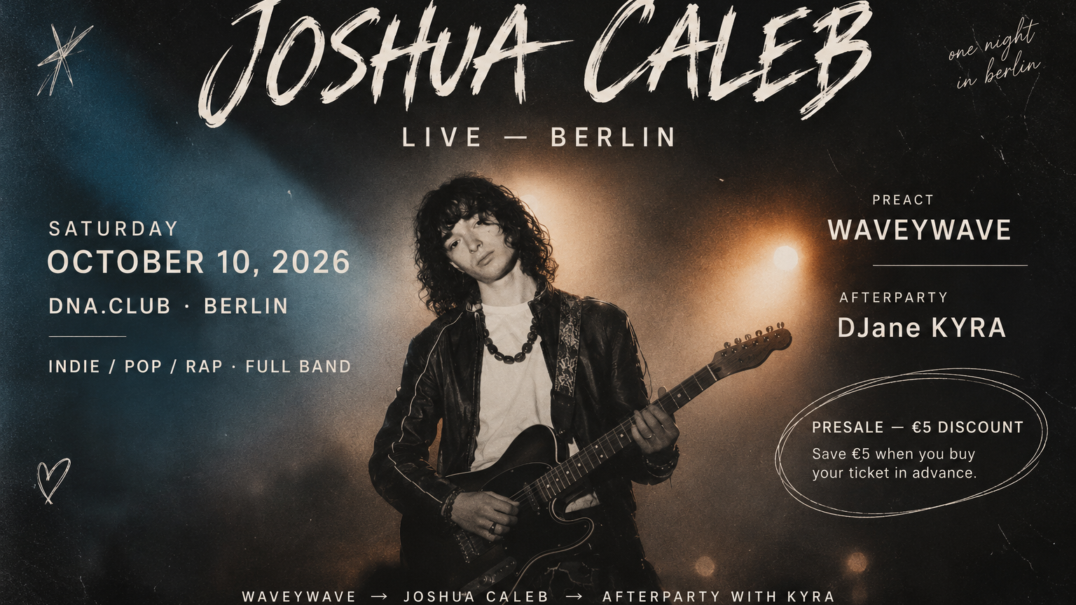Joshua Caleb Live in Berlin