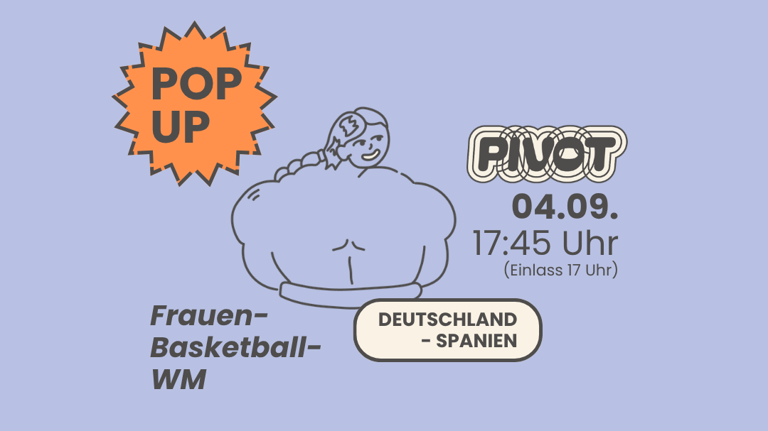 Public Viewing: Basketball- WM Der Frauen - Deutschland gegen Spanien