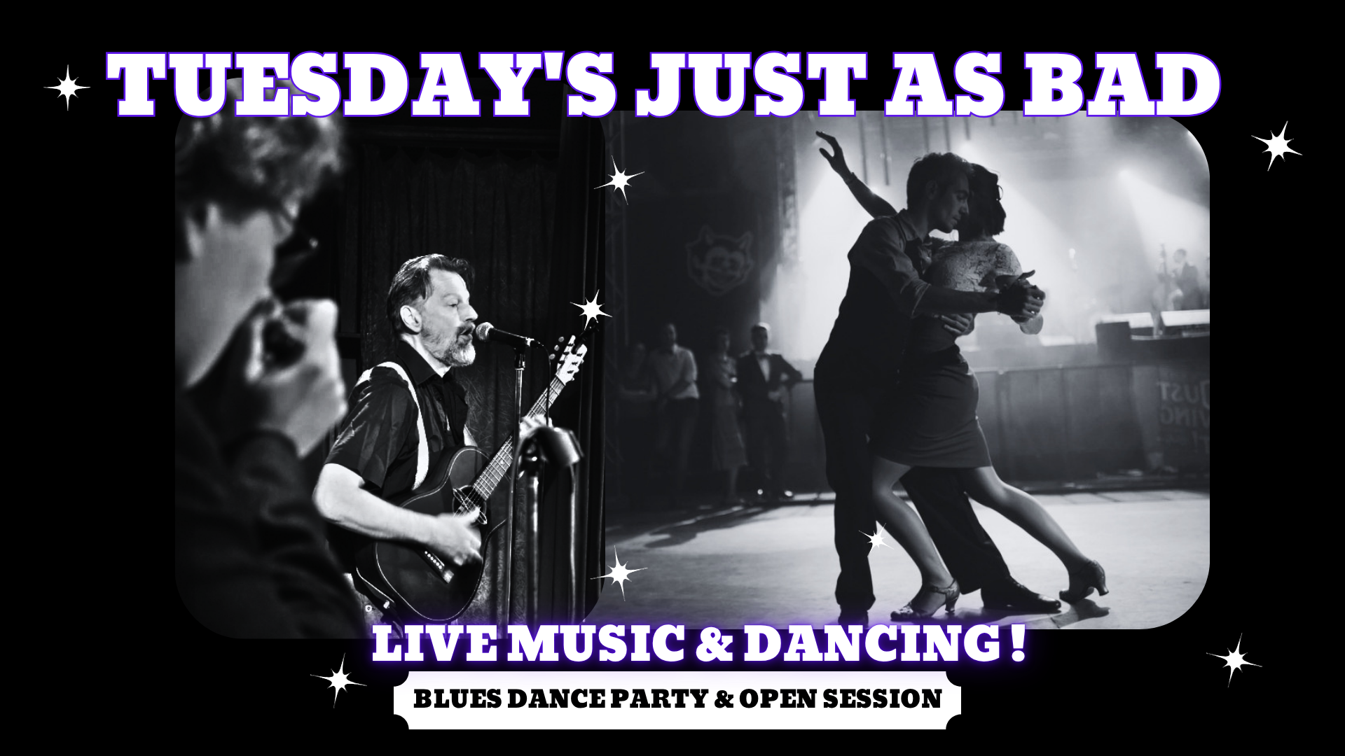 Tuesday's just as bad ★ Live music & dancing ★ The Cologne Blues Session